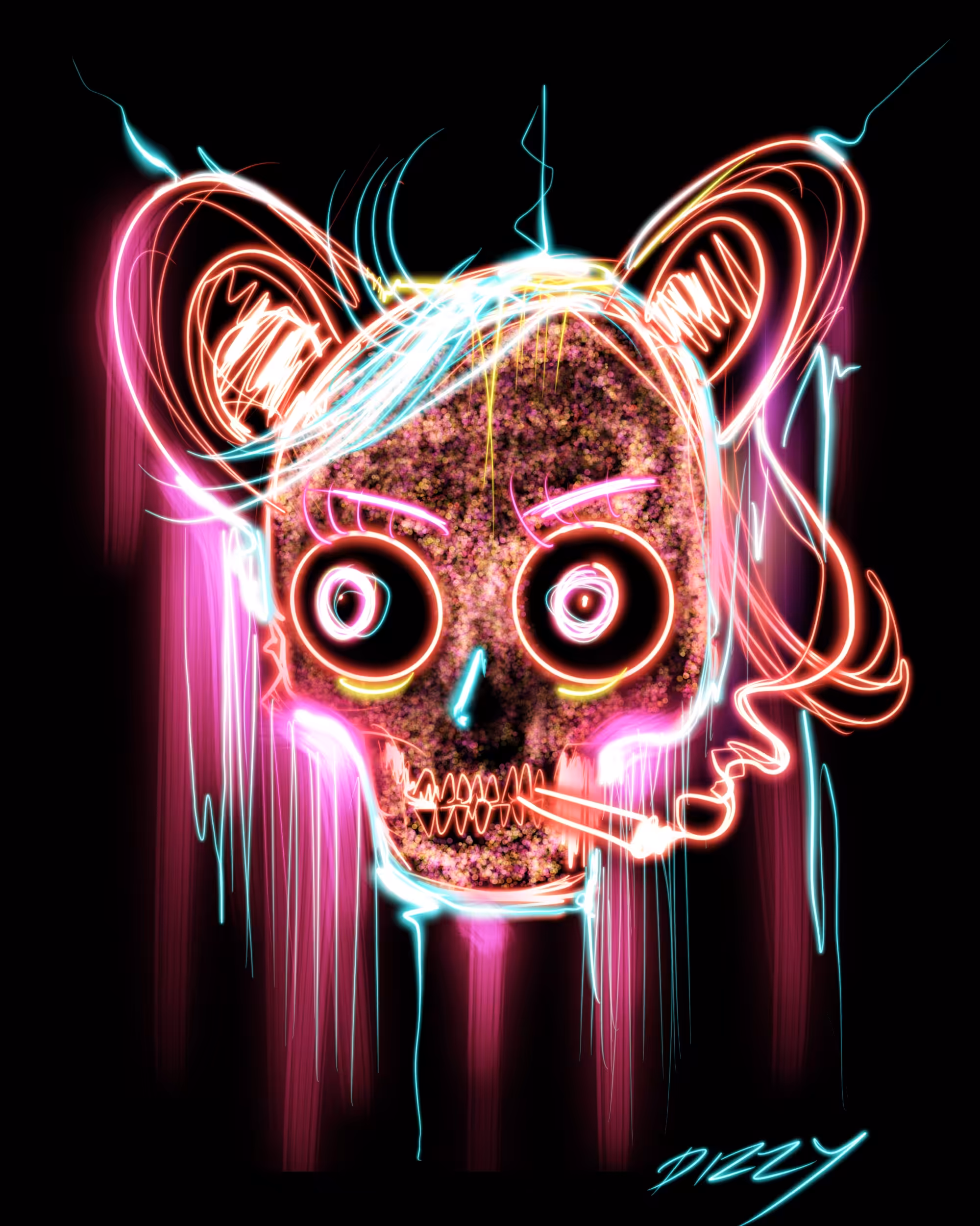 SKULL NEON#3