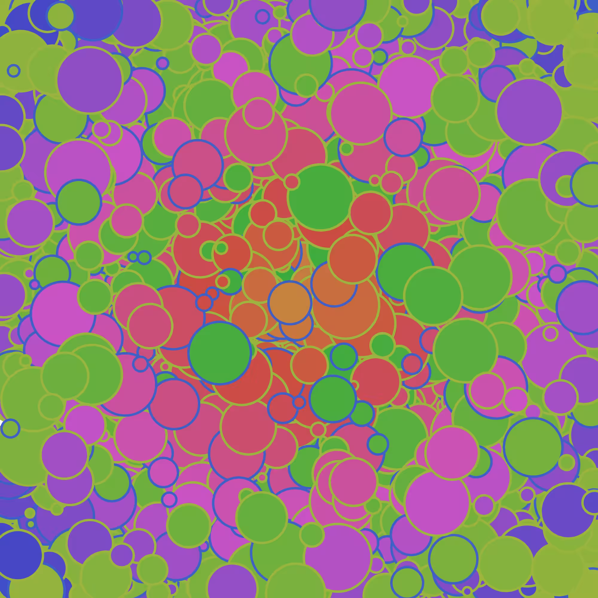 Balls in the middle in focus #2