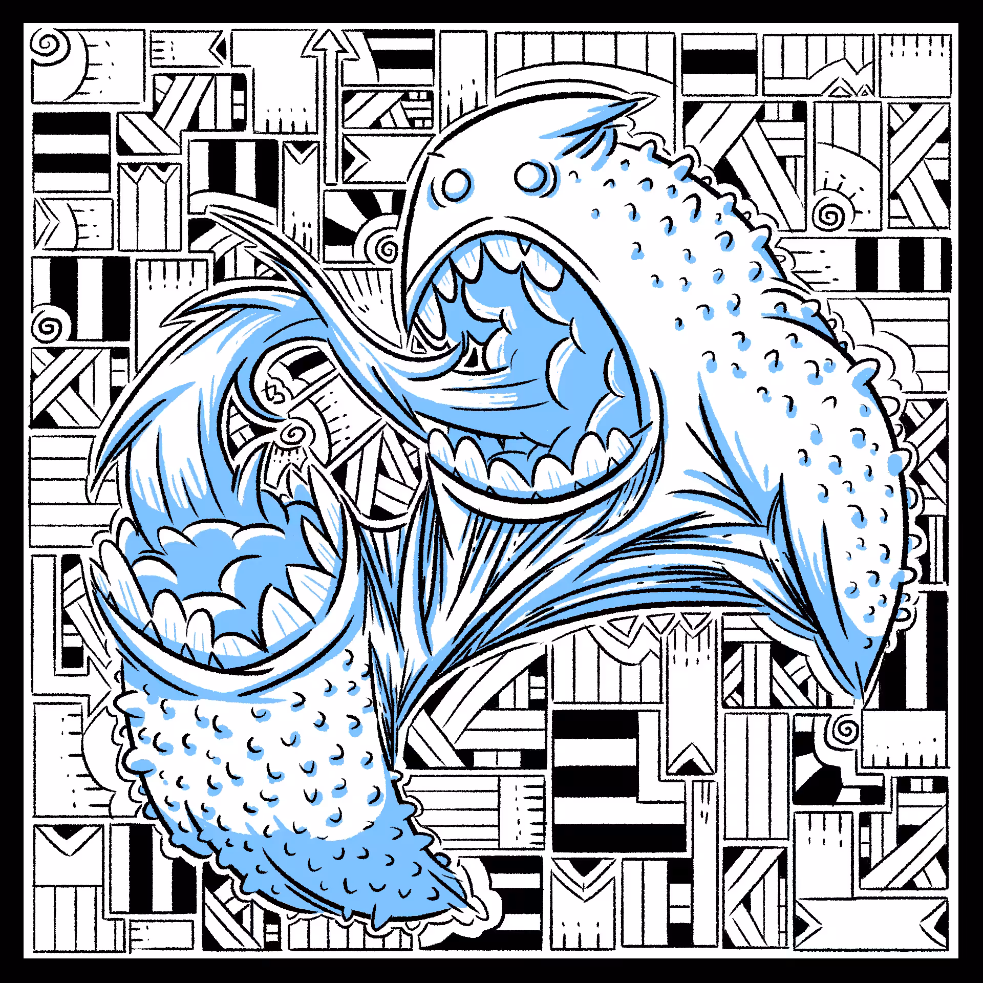 creature 028 Lineart