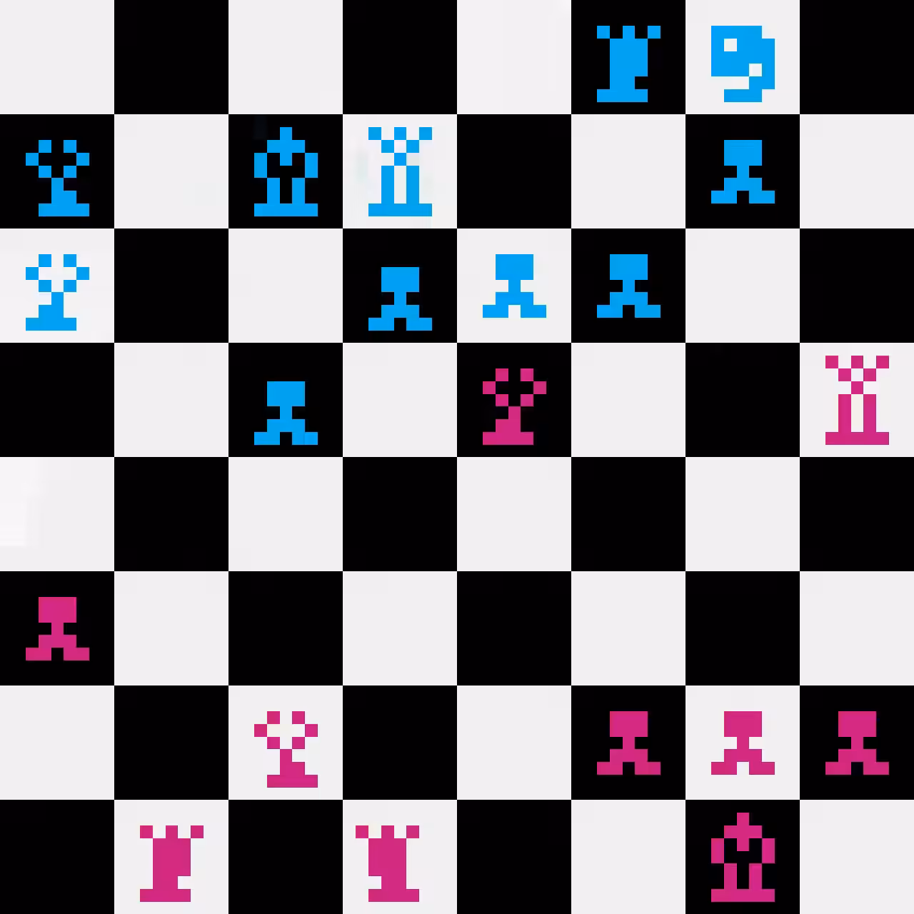 JestemZero vs Pixellare: Game 1.61 - B to E5