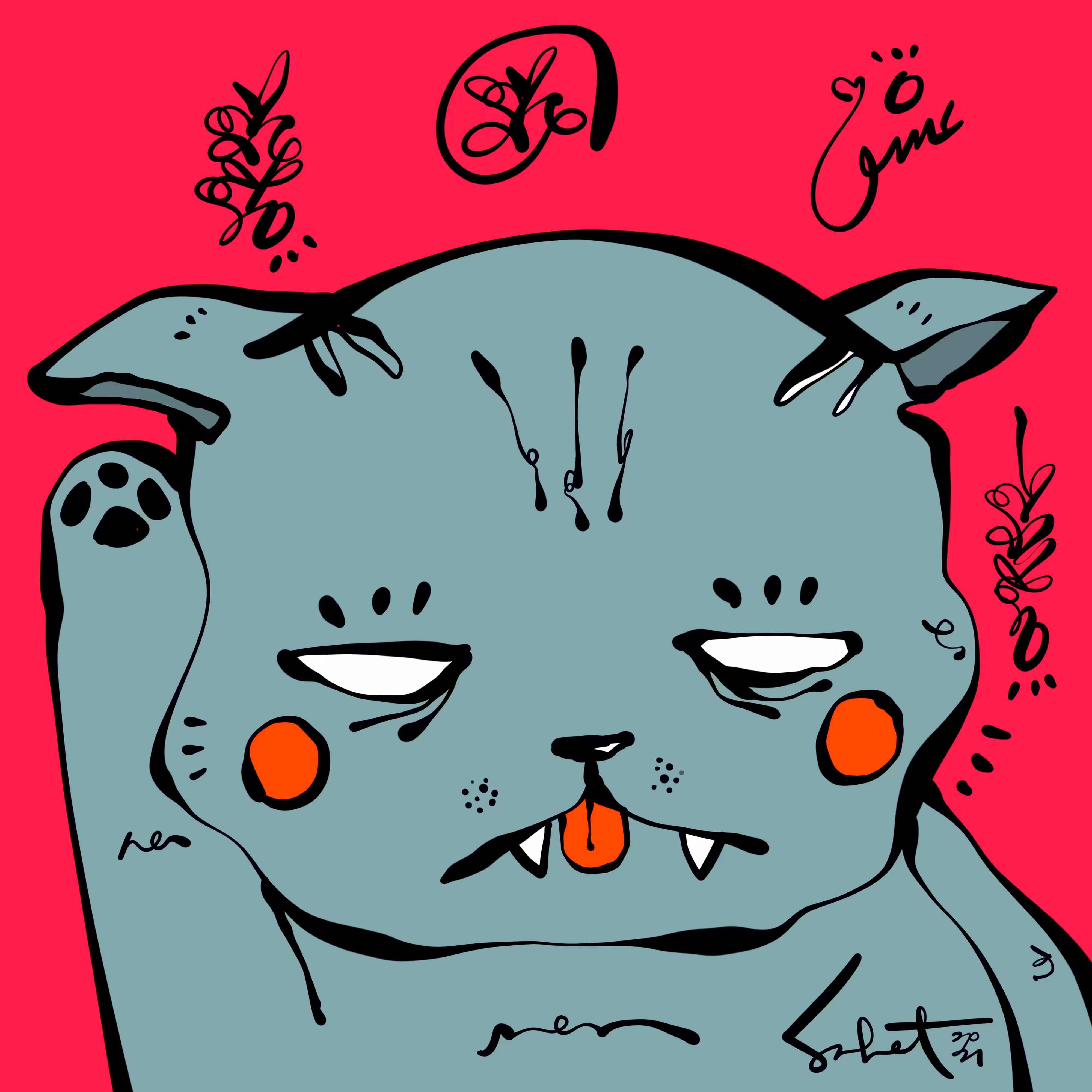 Ugly Kitties by Sabet #76