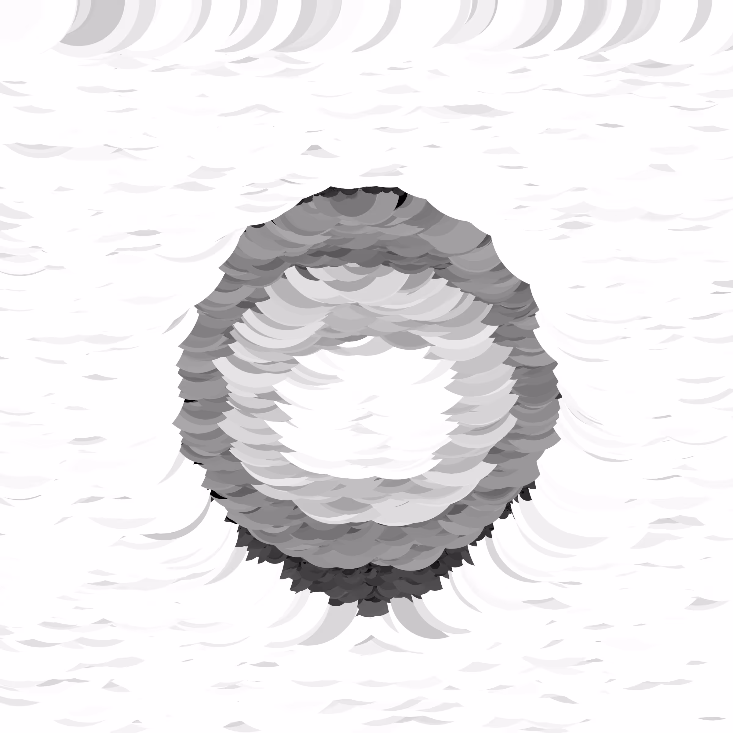 Dot Matrix Gradient Study #191