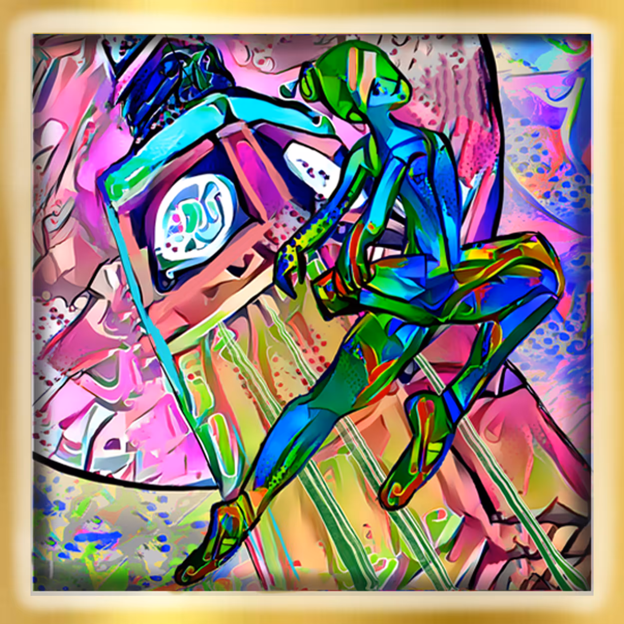 Ballet of Dreams Gold Frame