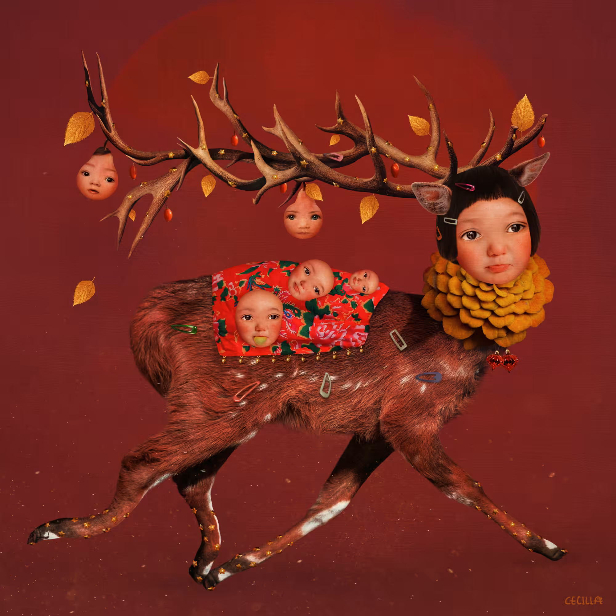 Collage Orcs · 瑞 Christmas Deer