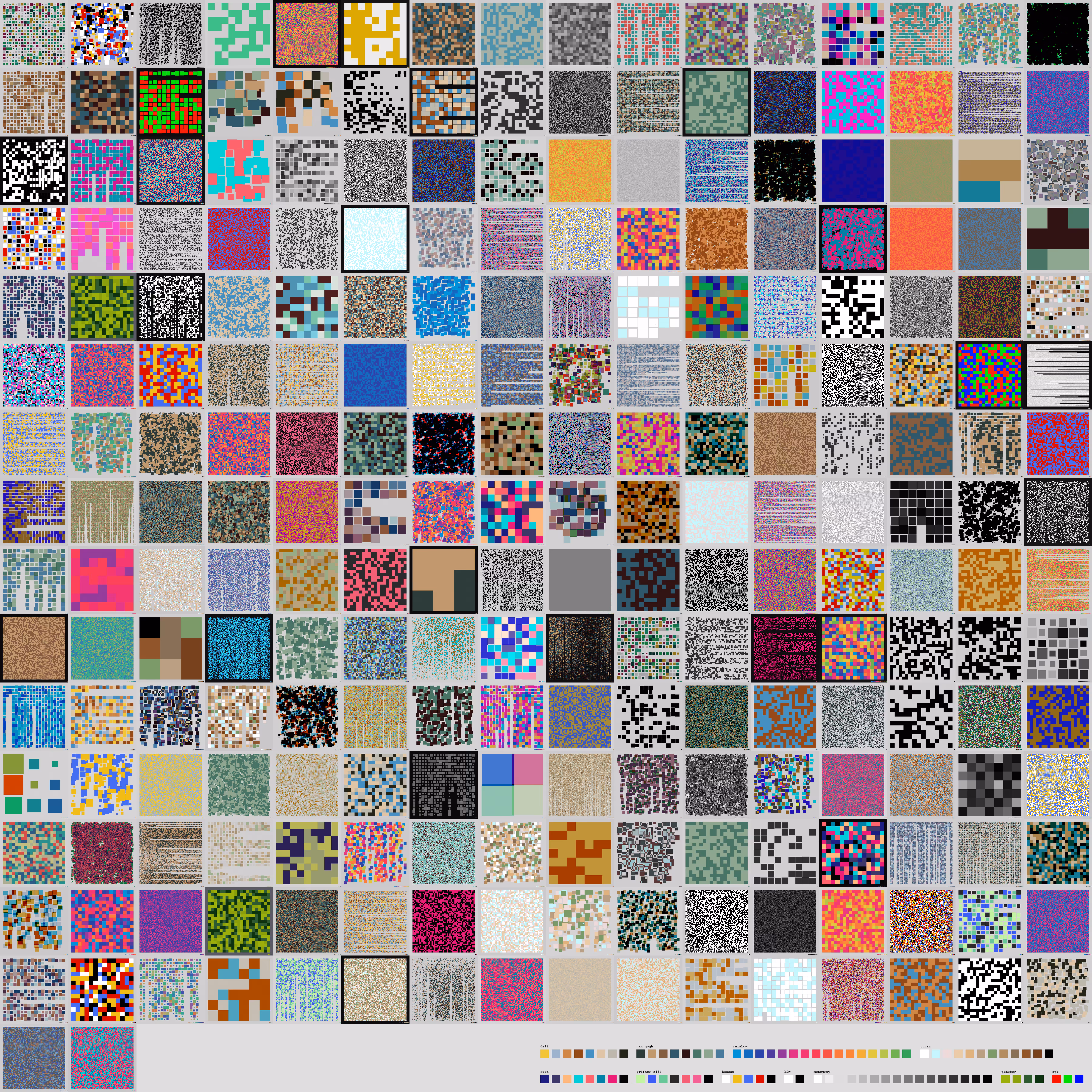242 bored squares