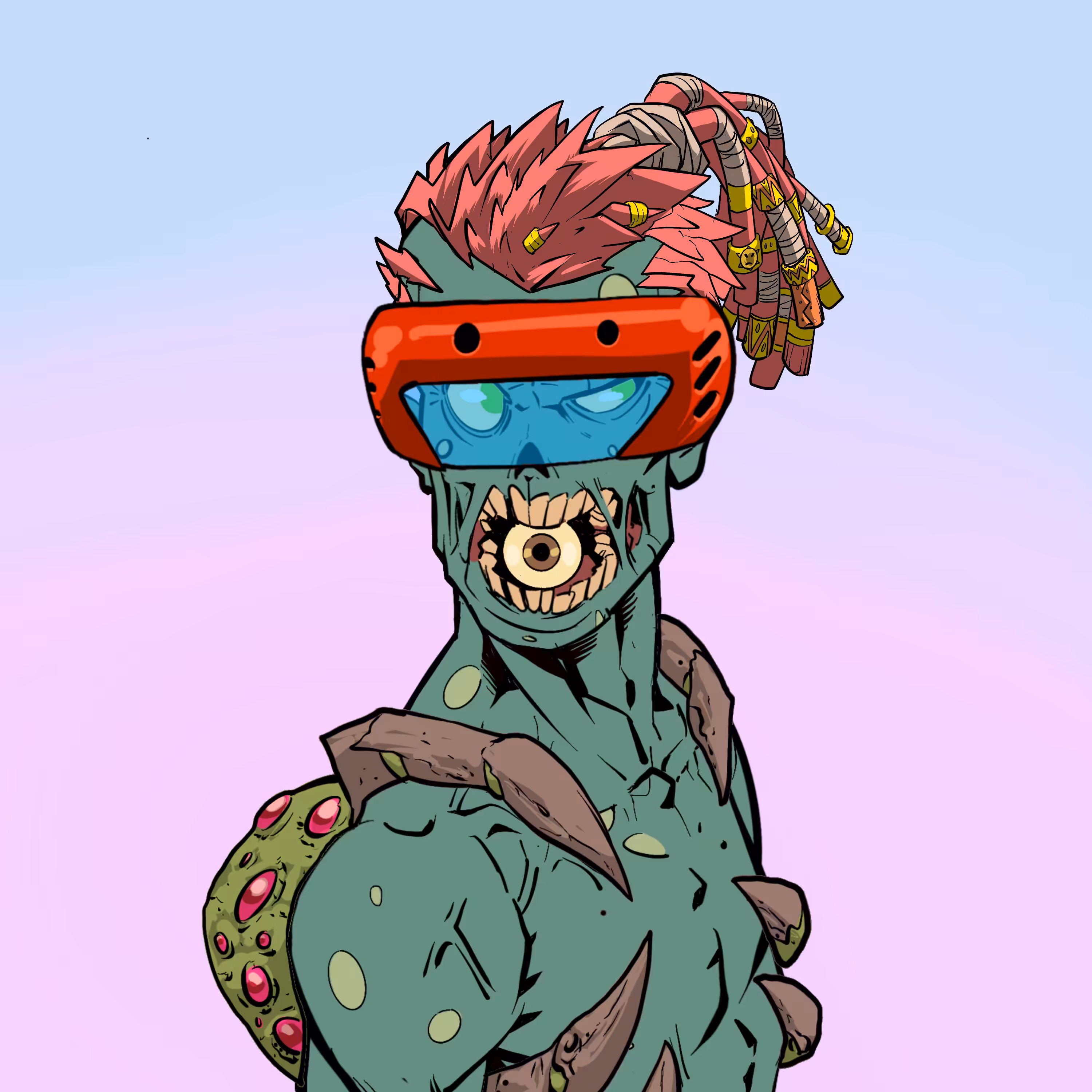 GlieseZombiesPFPs: GlieseZombiePFP #2987