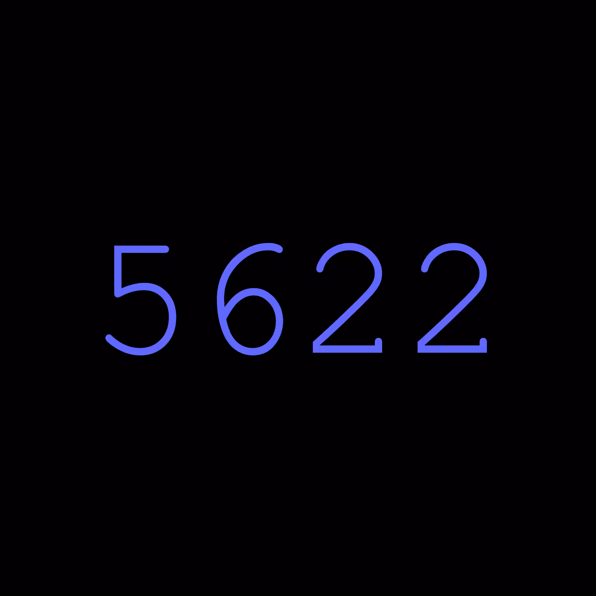 5622