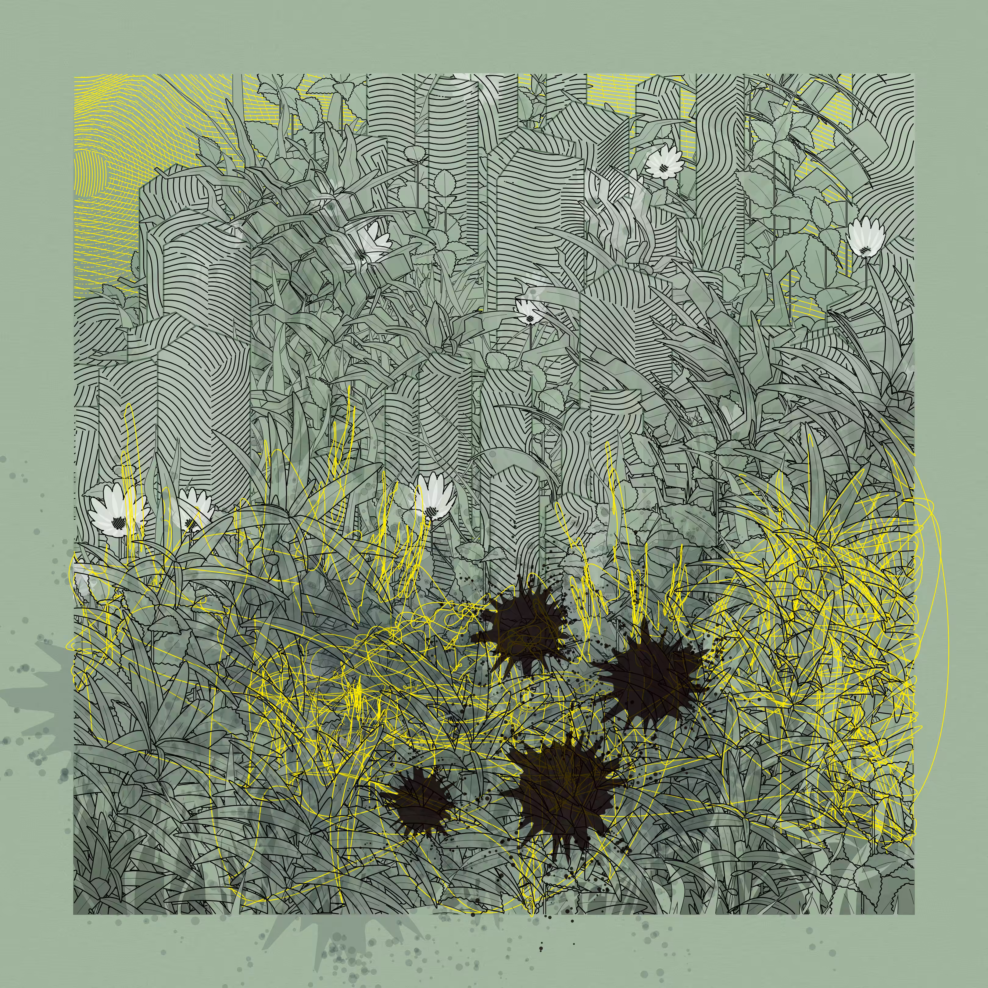Landscape with Carbon Capture #6005