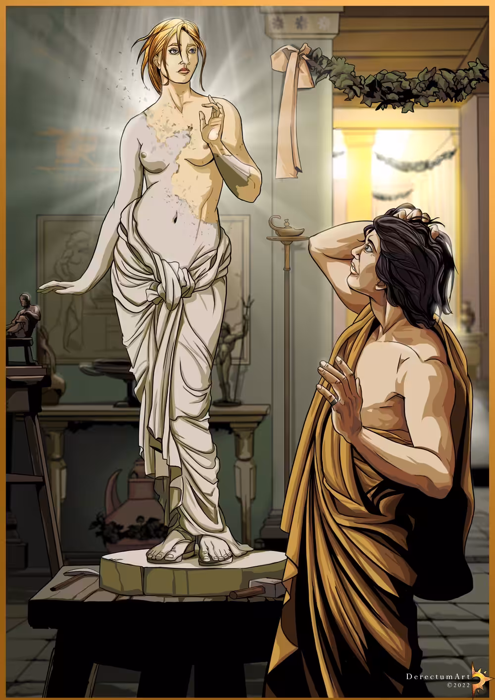 Pygmalion and Galatea
