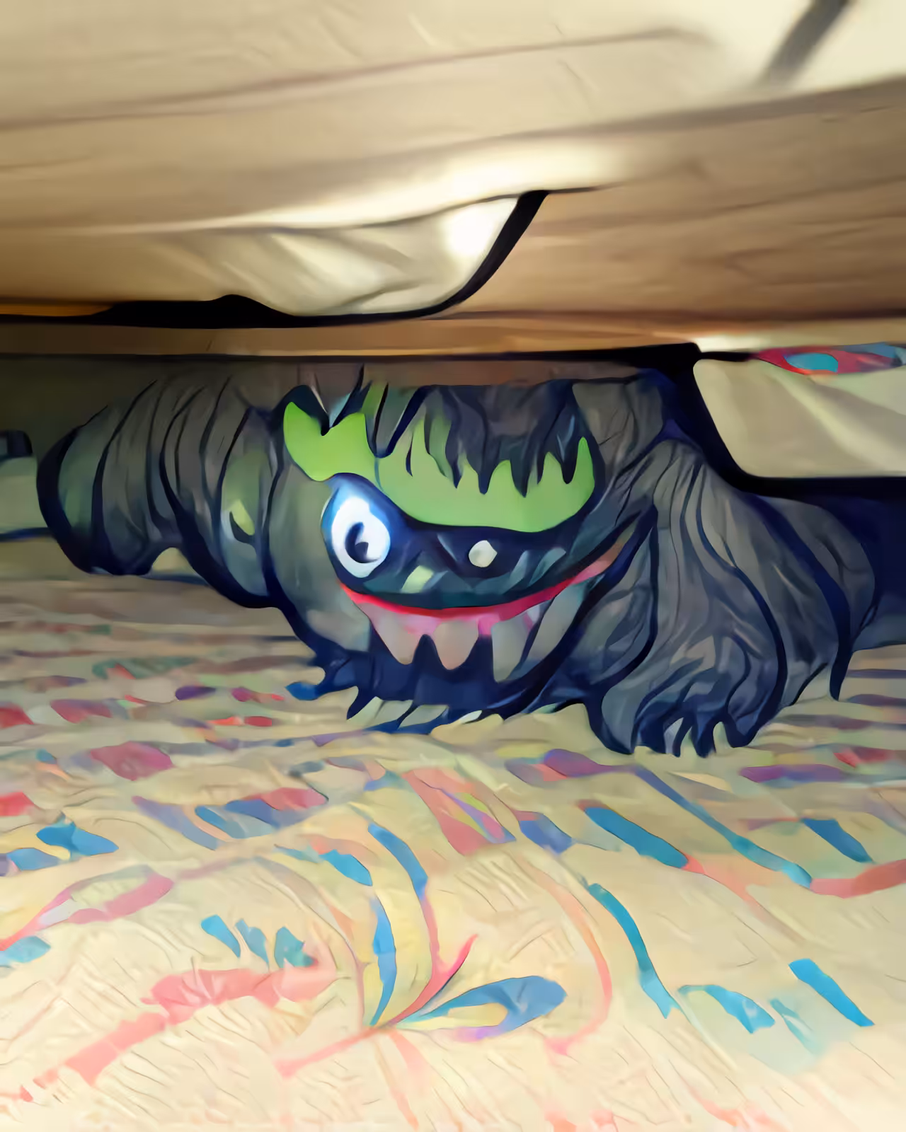 [Halloween Edition] Monster under the bed [image]