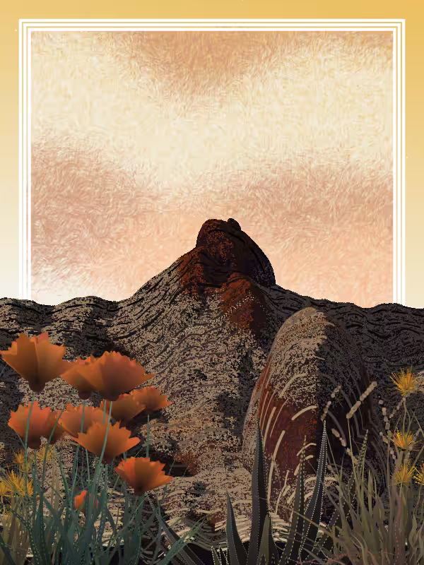 Desert Sun Rising #48
