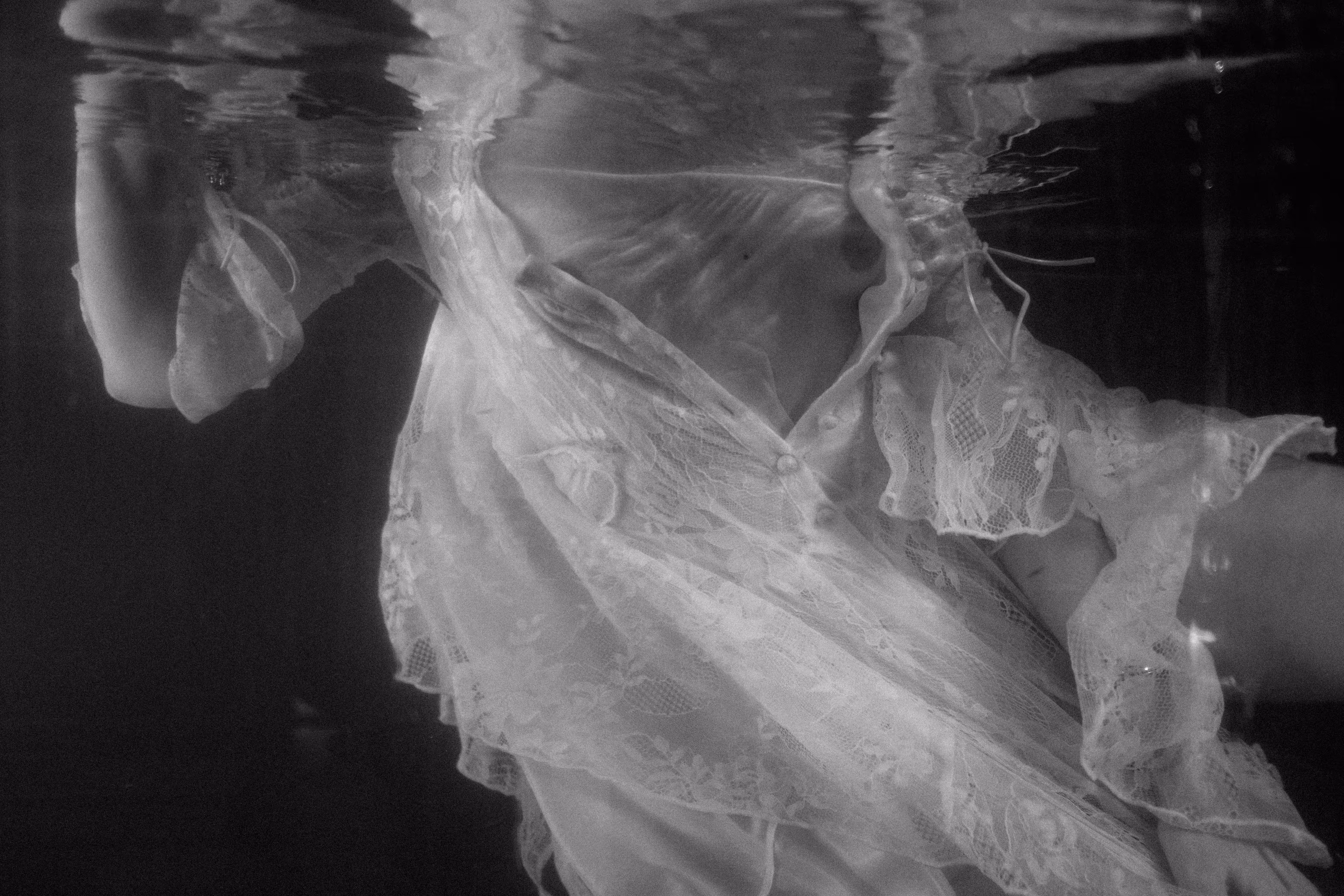 Underwater - nude Swimming