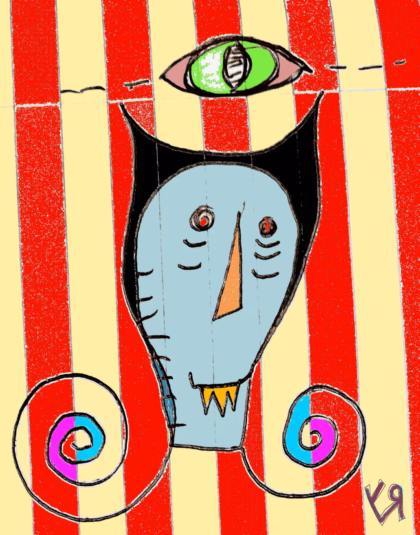 Post-Apocalypse ARTZ: "Circus Insanicus" by Richard F. Yates (Holy Fool)