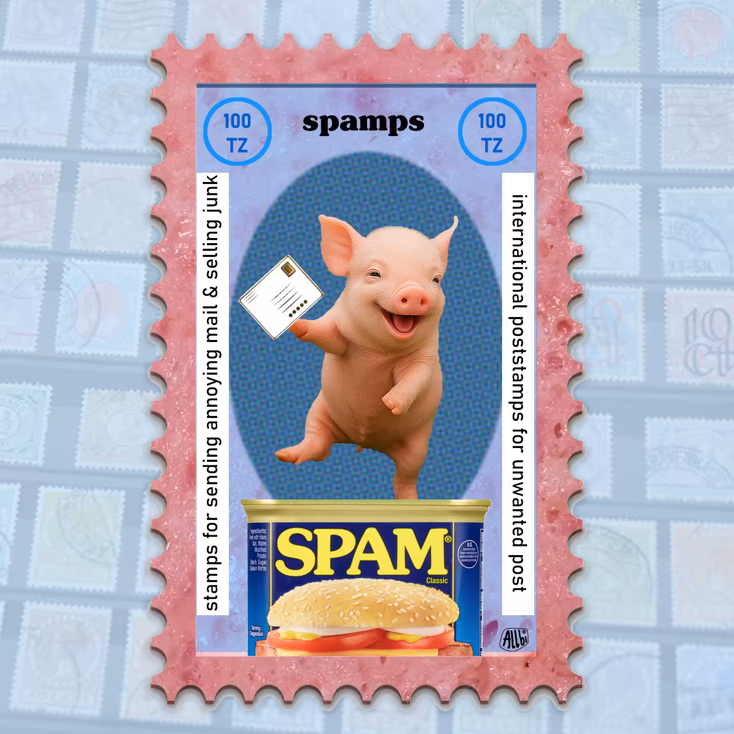 FROM SPAM TO SLOP - SPAM ART: SPAMP 2