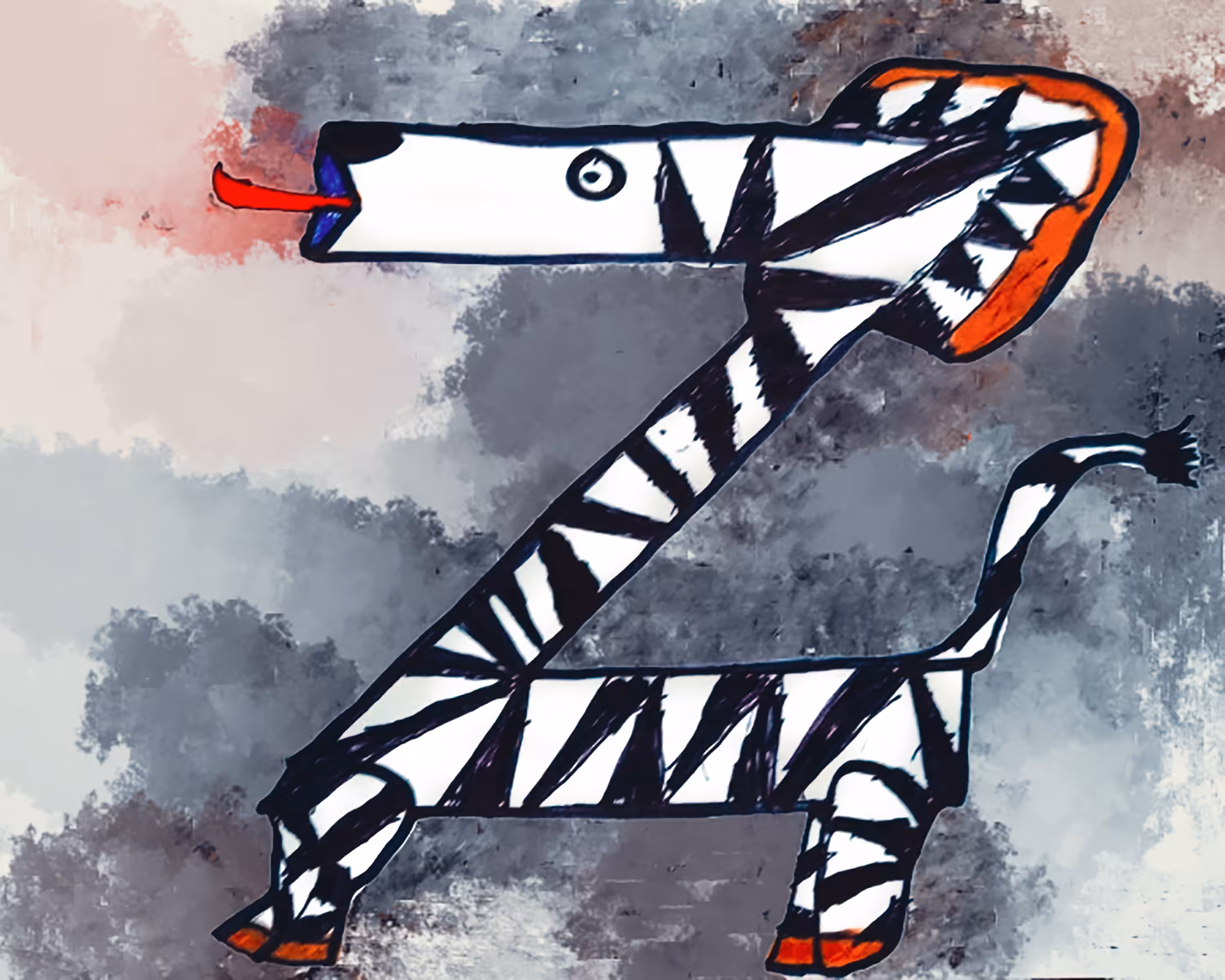 Z is for Zebbi Zebra