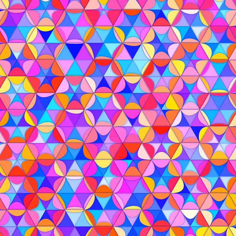 Kaleidoscope Flowers #4