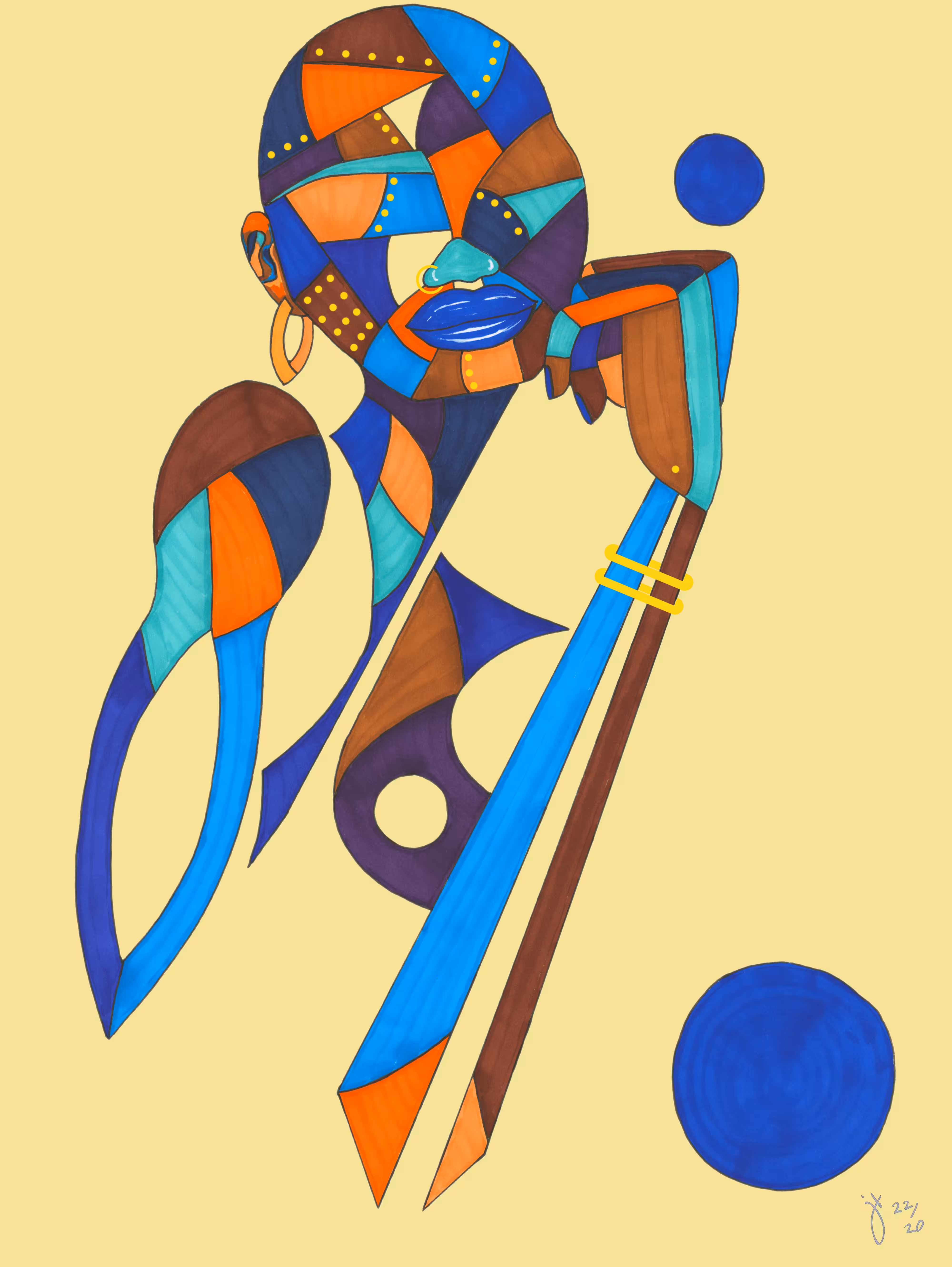 AZUL ANCESTRESS