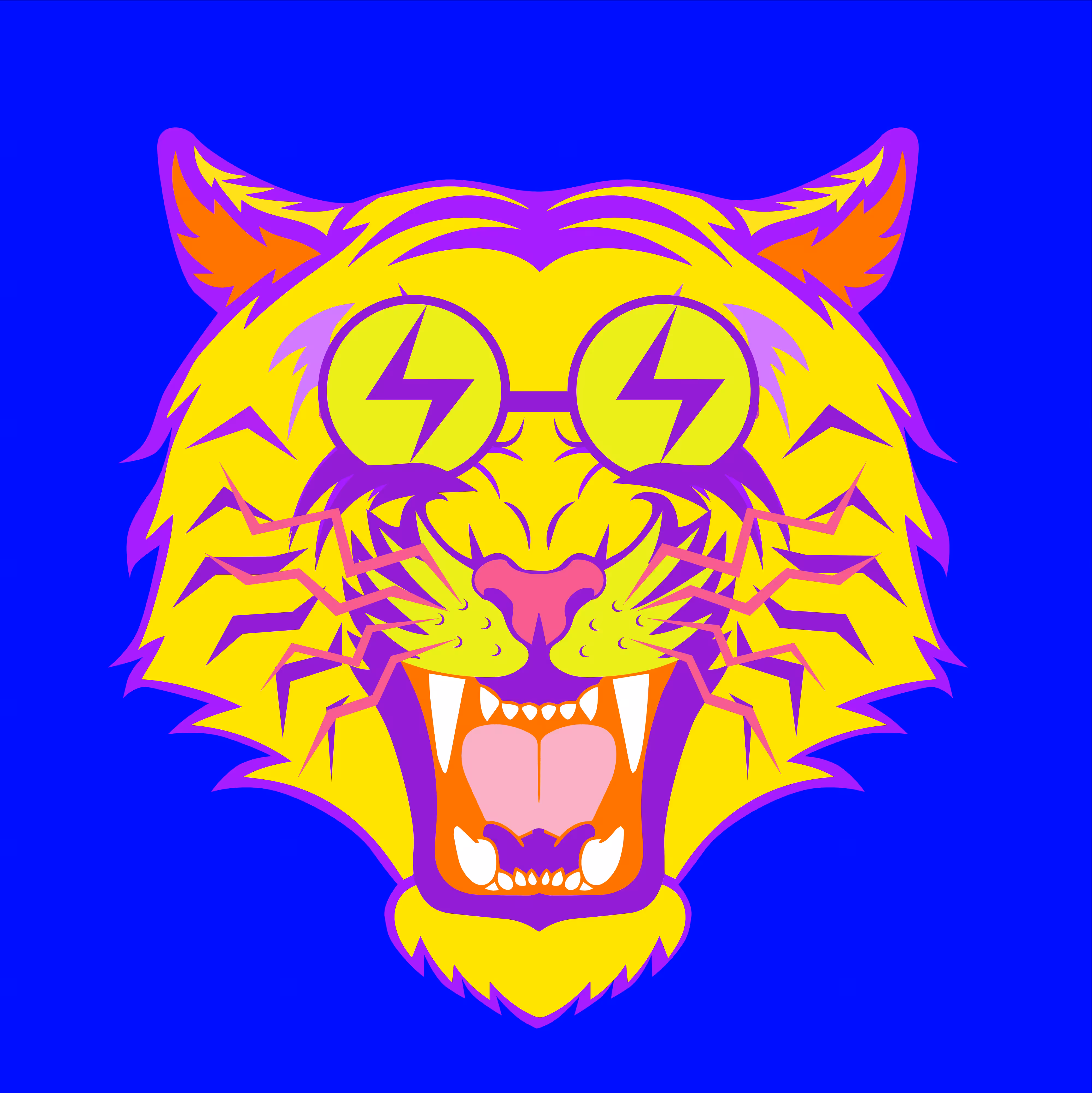 CRYPTO TIGER FACE #19