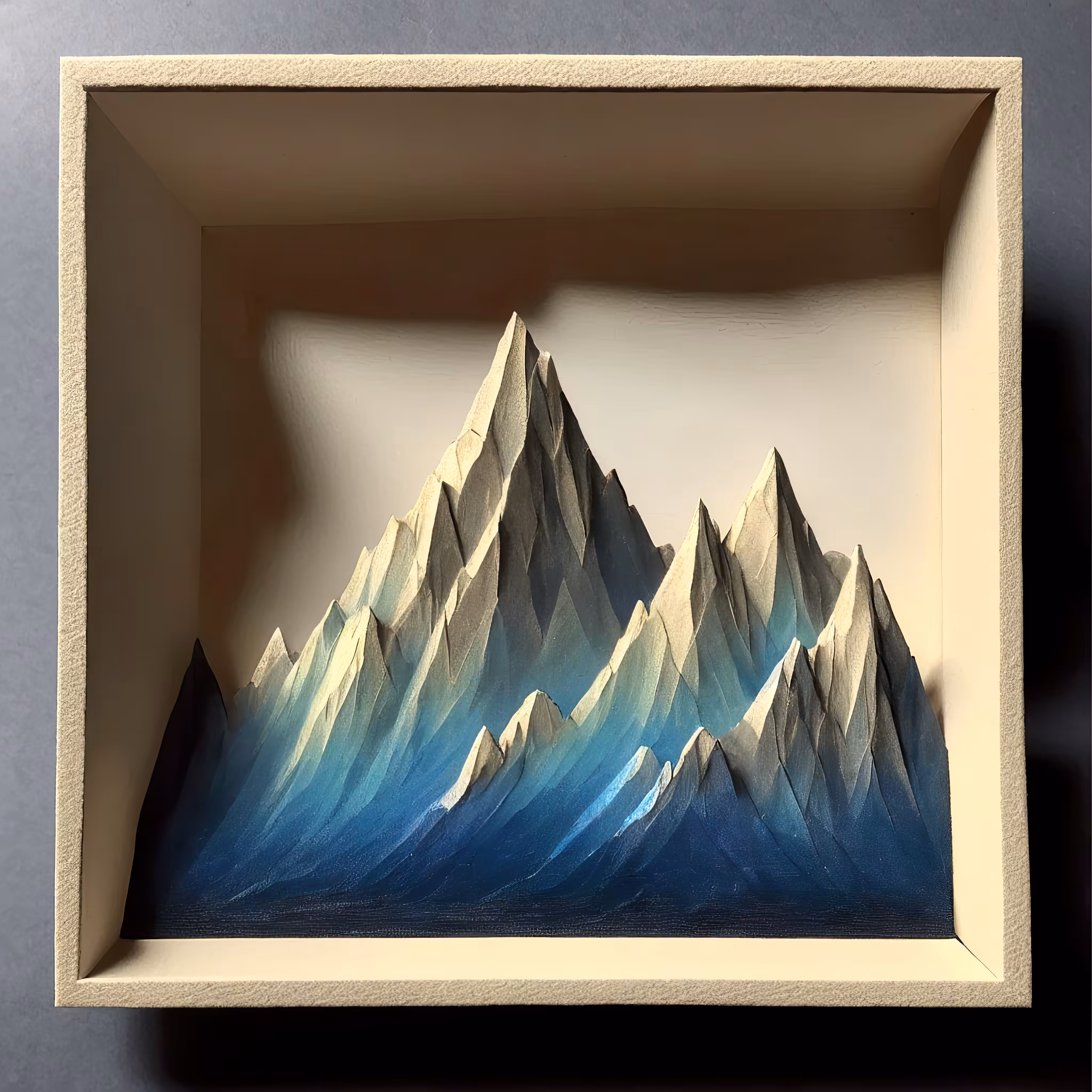 Tiny Framed Mountain #8