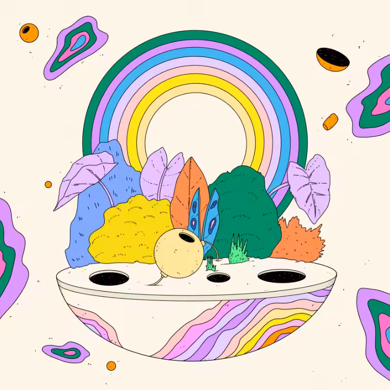 🌈🌴🪐 #206