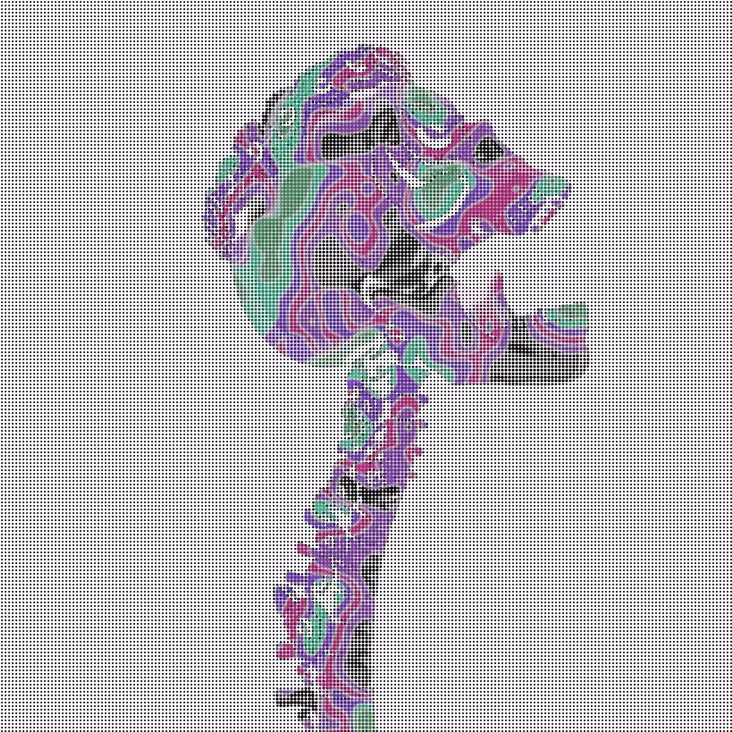 In the form of a skeleton #21