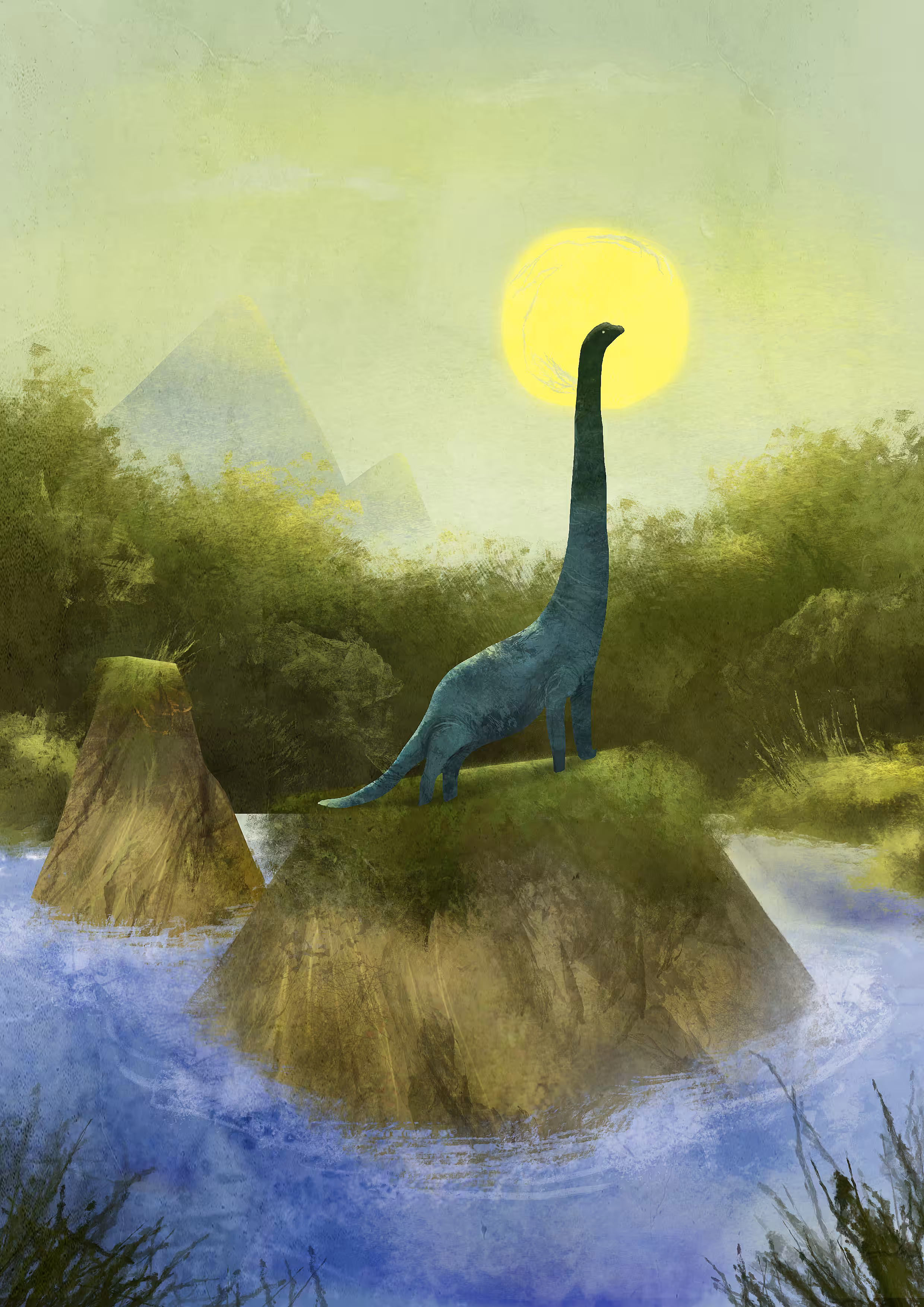 The lonely dino