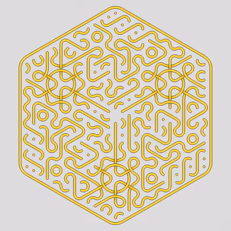 Truchet Threefold Symmetry #39