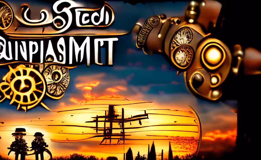 Steampunk Sunset 3