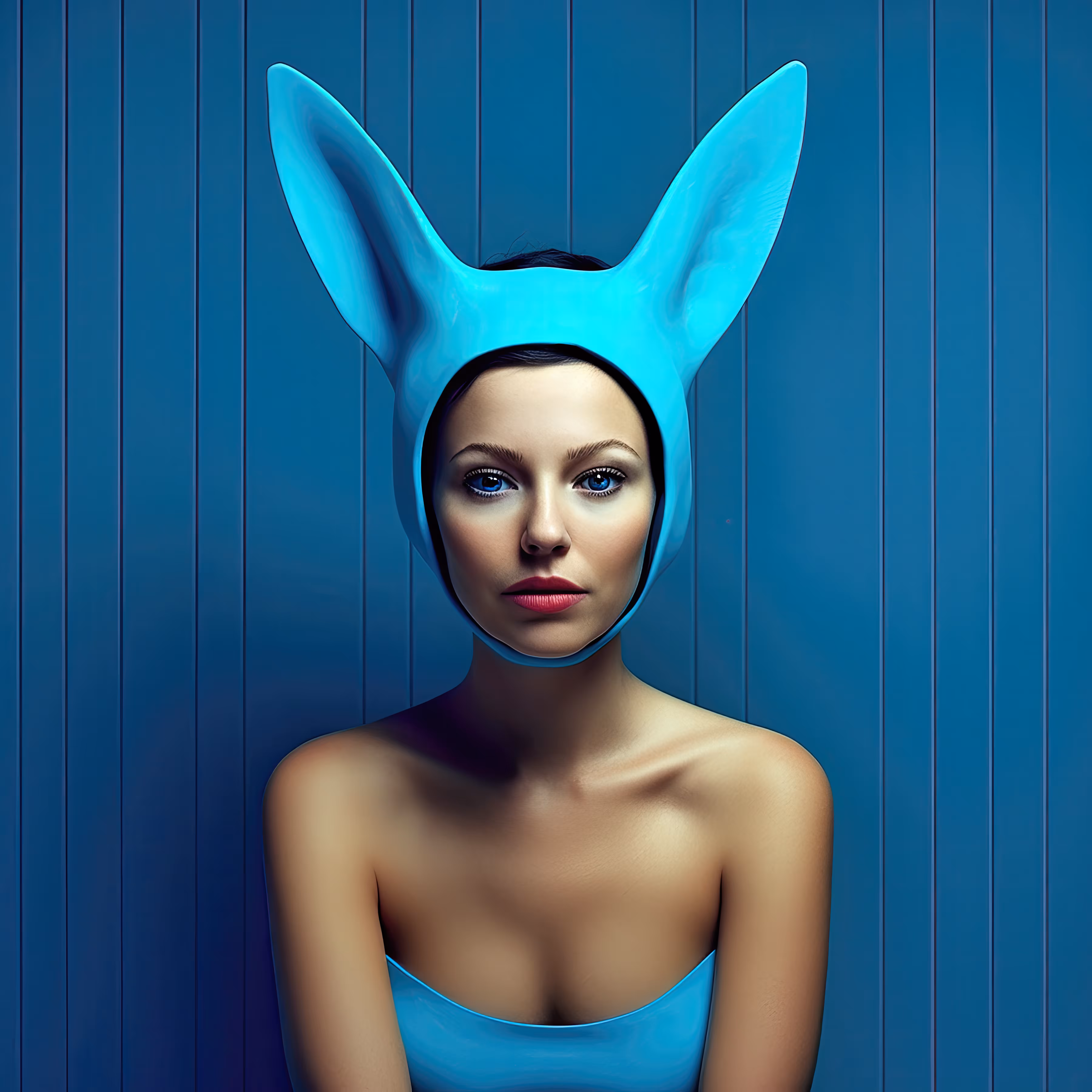 Bastet in Blue