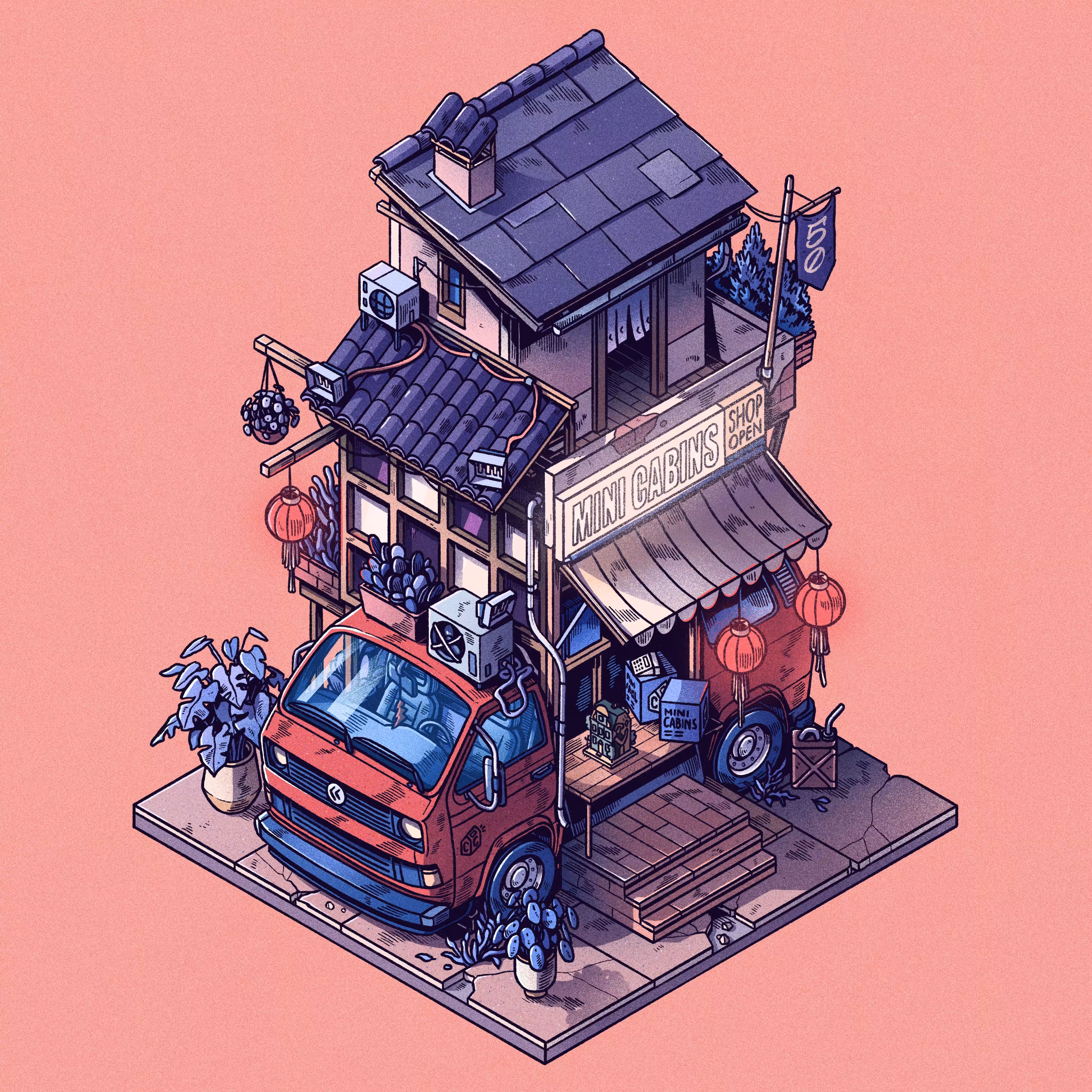 Curious Cabins #50: Caravan #144