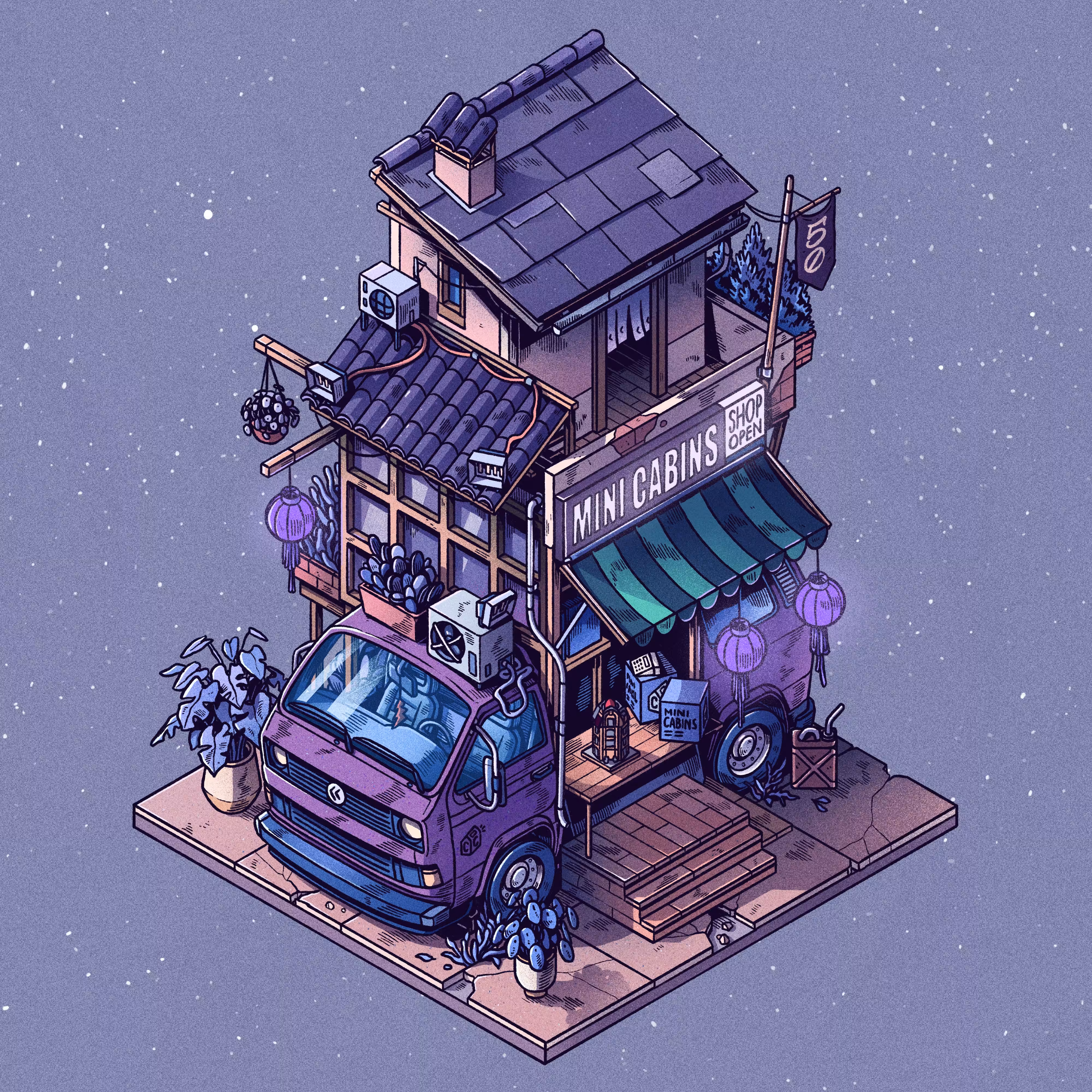 Curious Cabins #50: Caravan #314
