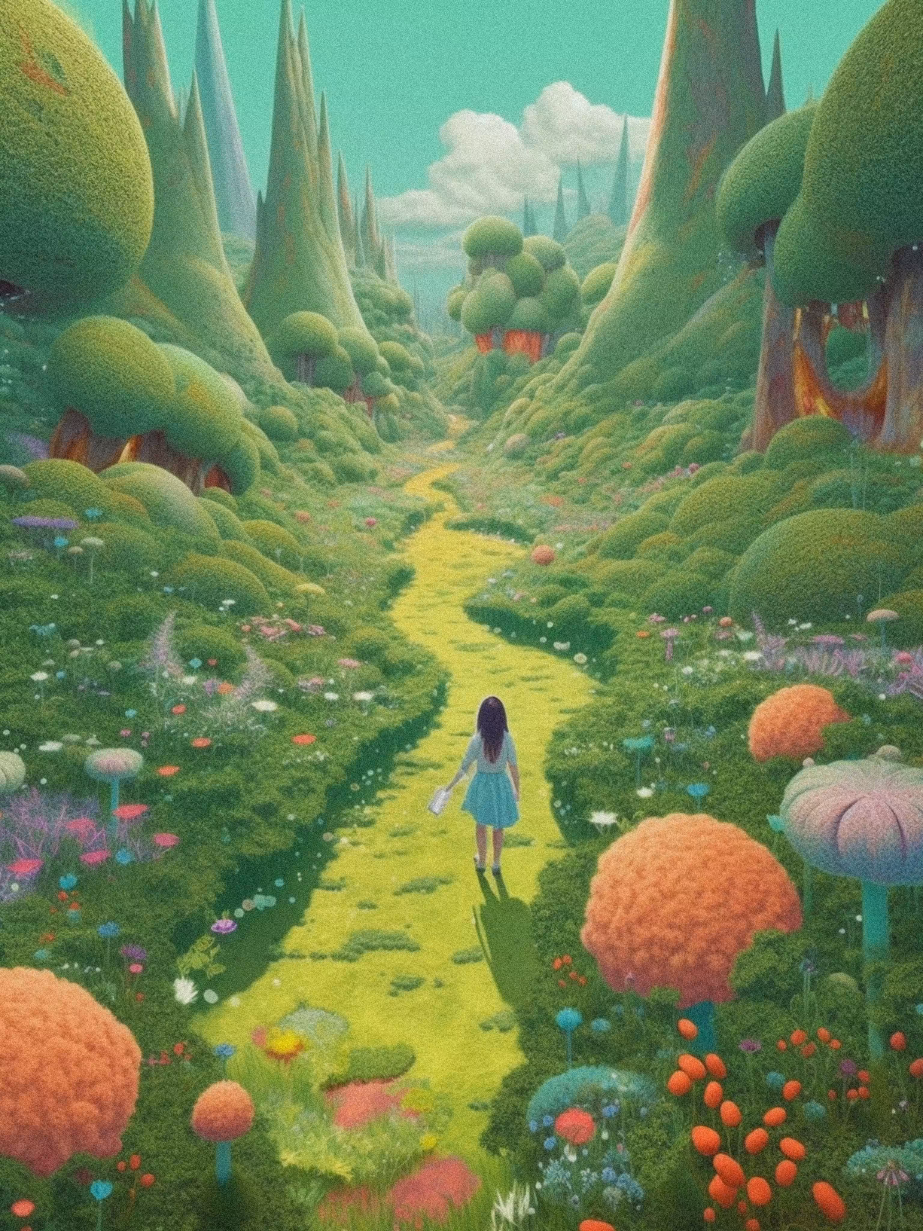 Growing Green: Along the path I walked 