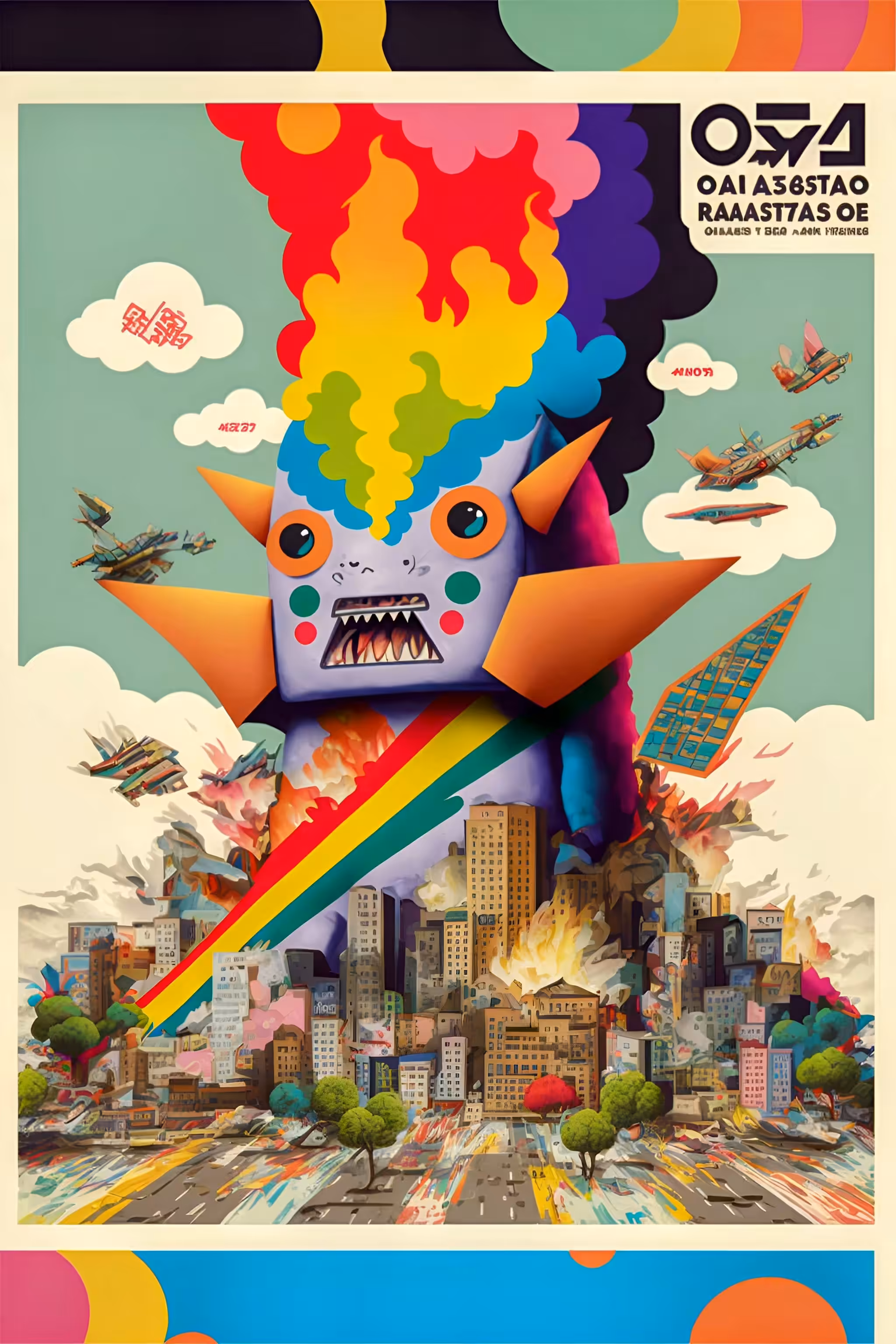 kaiju: head on fire