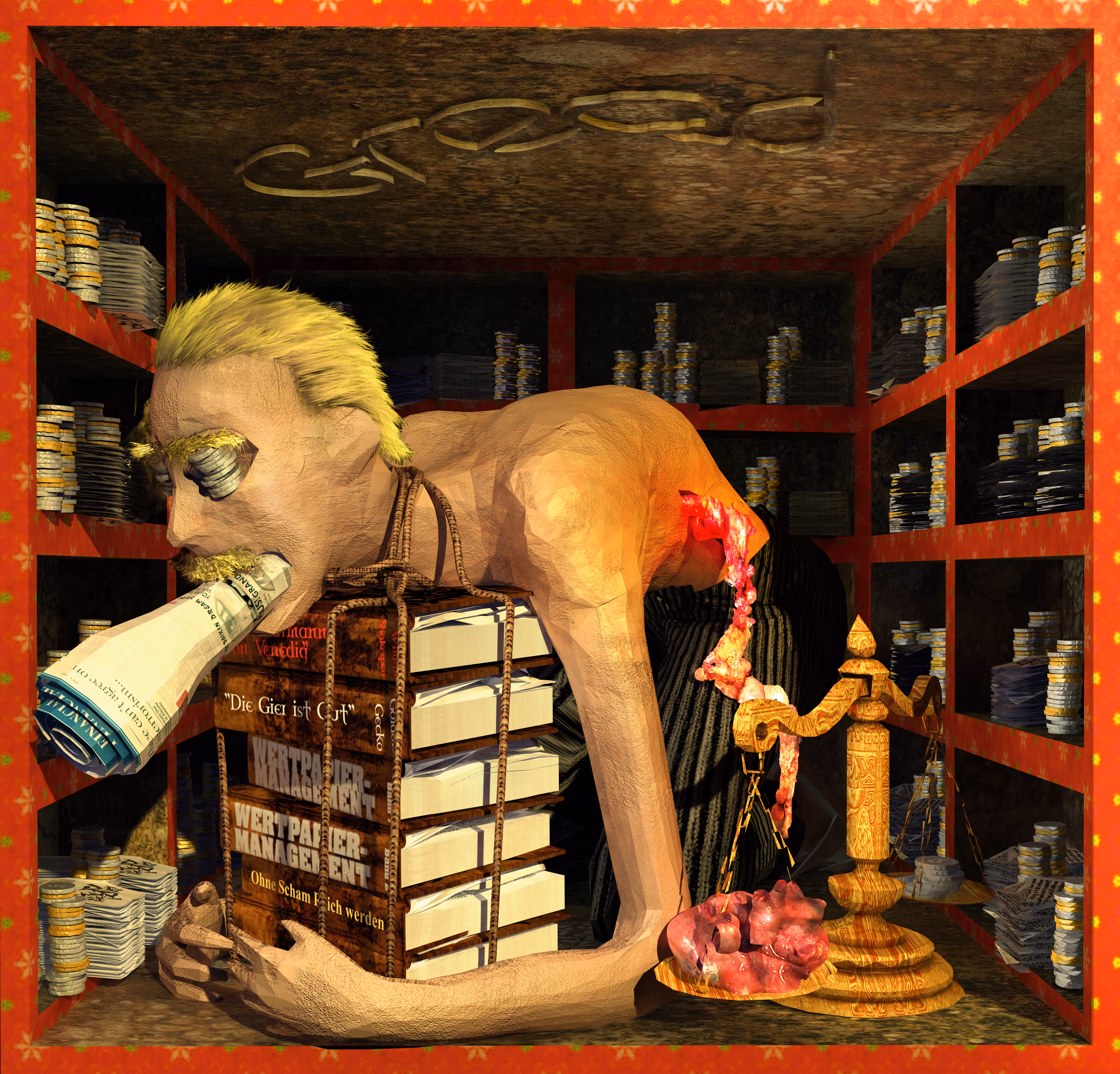ECCE HOMO #10/2 - The Seven Deadly Sins (2. GREED)
