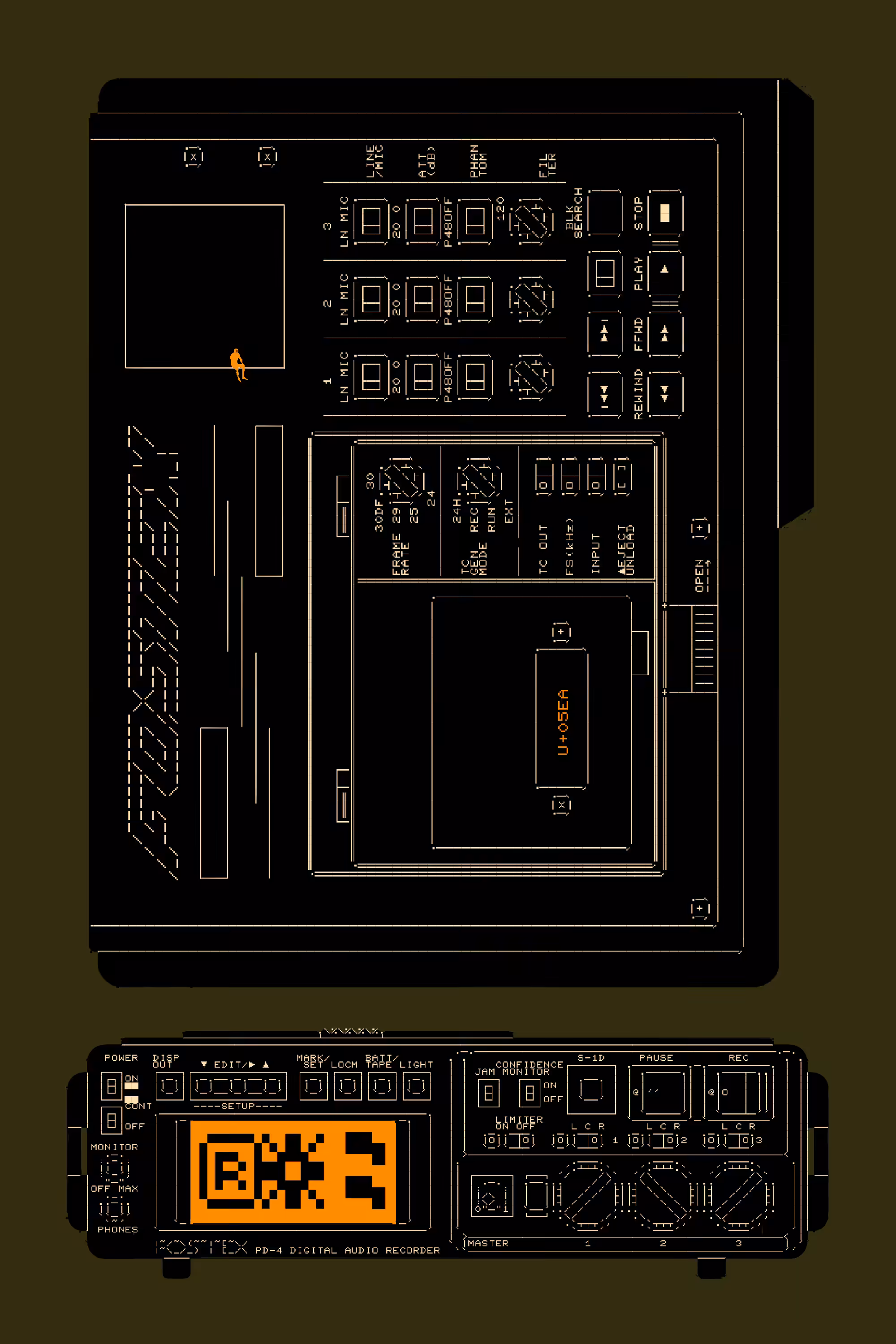 DCNSTRCTD: Fostex PD-4 