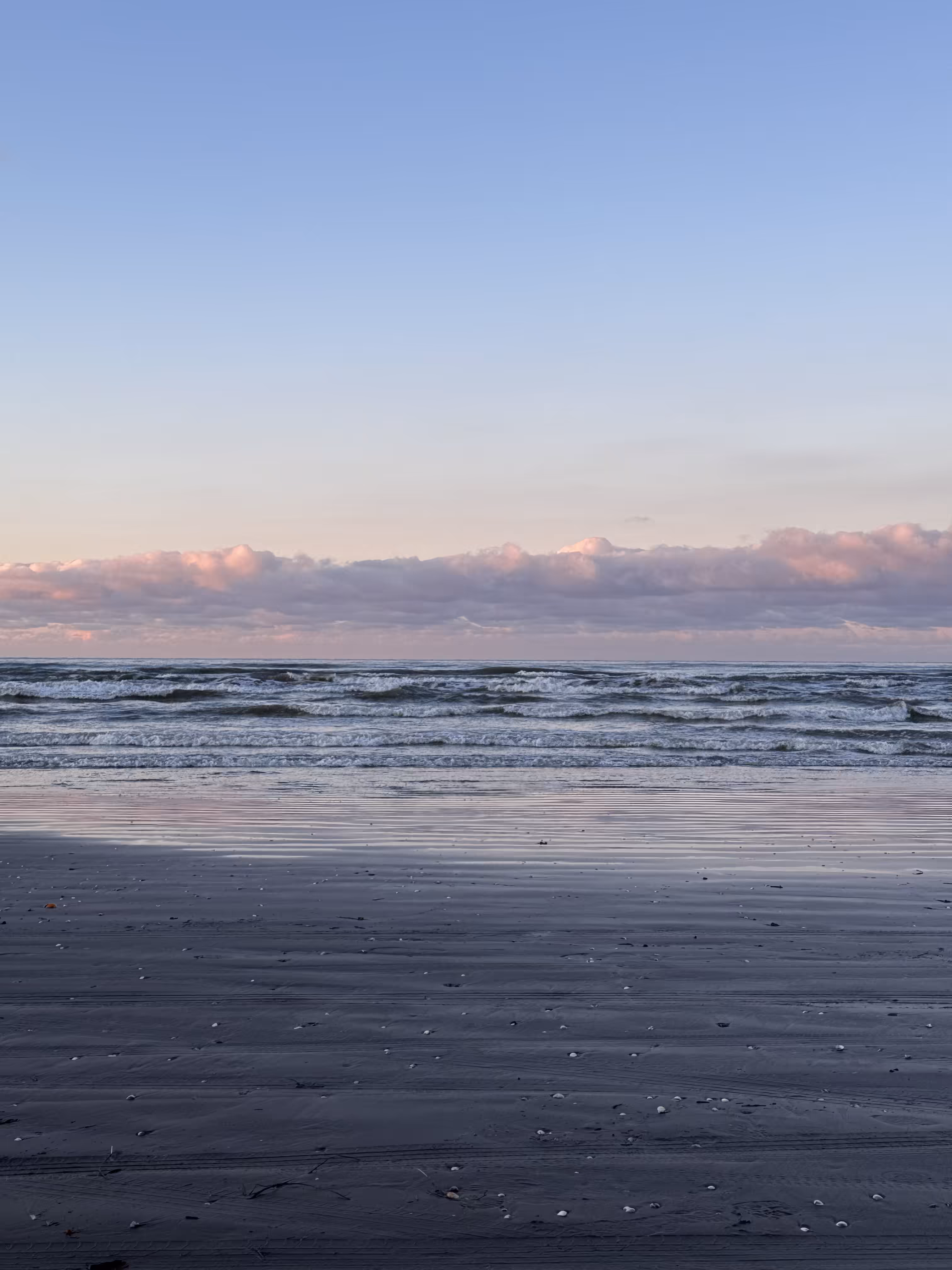 Calm blue