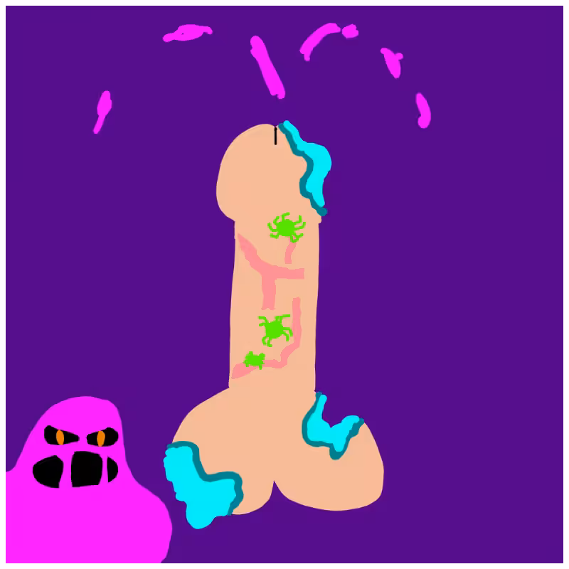 Decayed Dickgenerative Art #32
