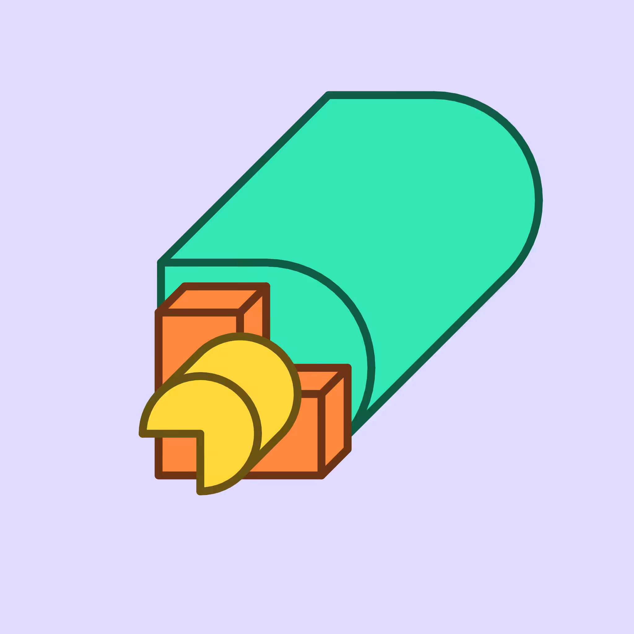 Calm shapes #1988