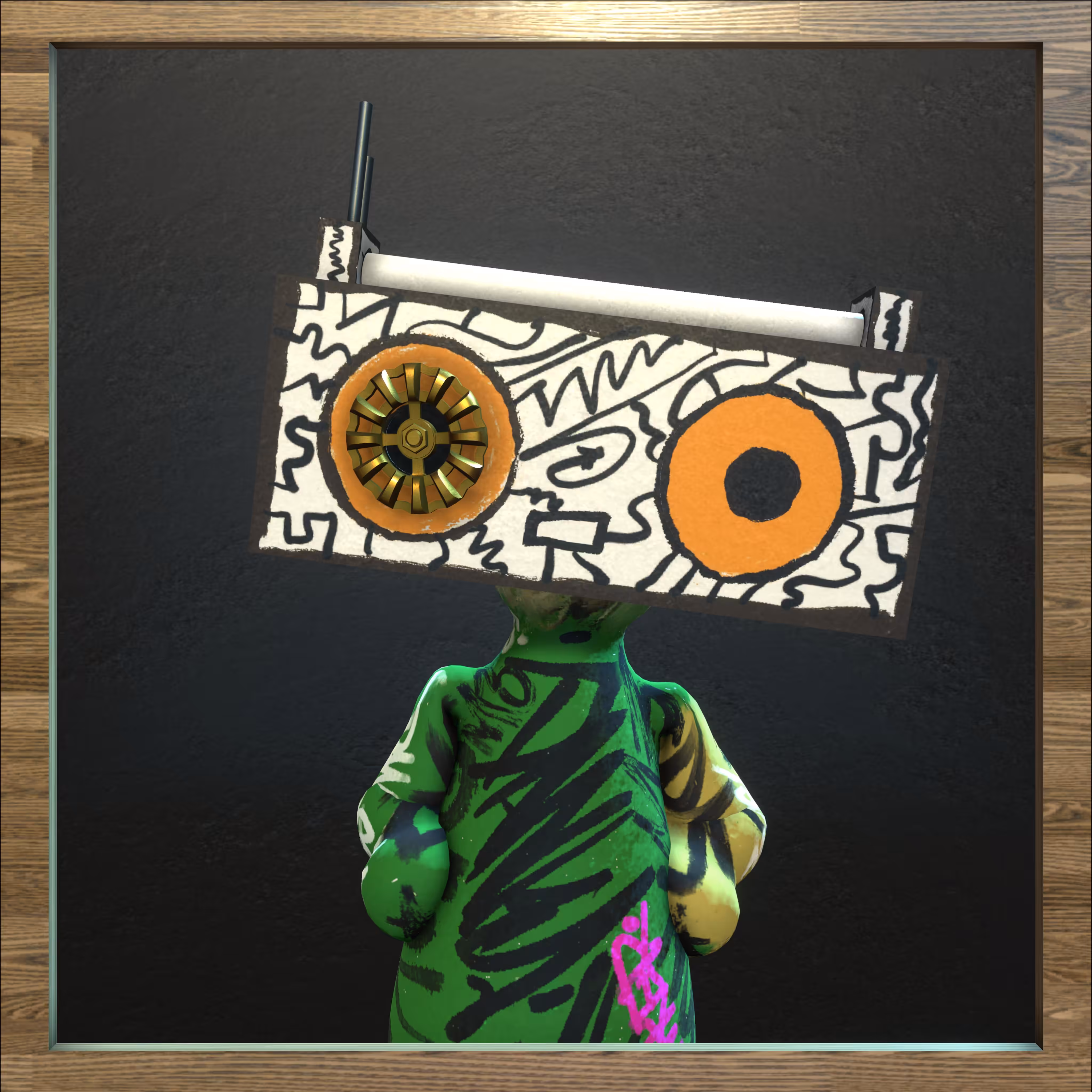 Boomboxhead #110