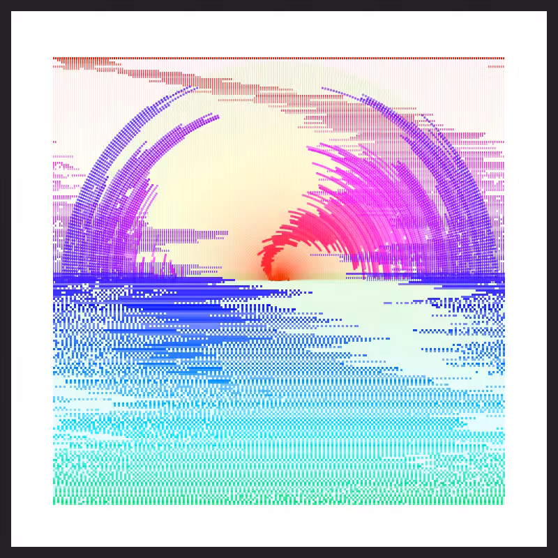 Glitch Acuarela #14
