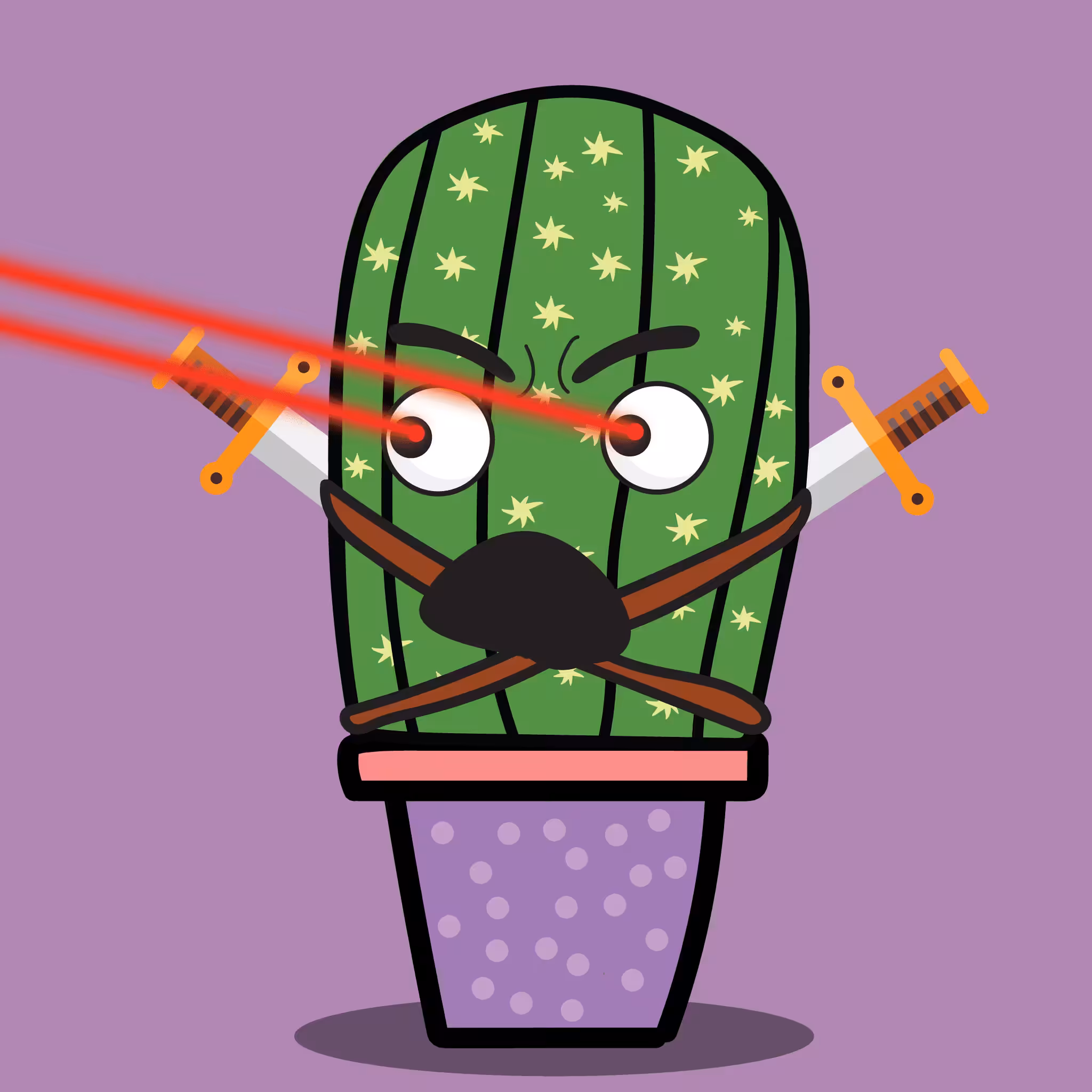 Funny Cactus #0027