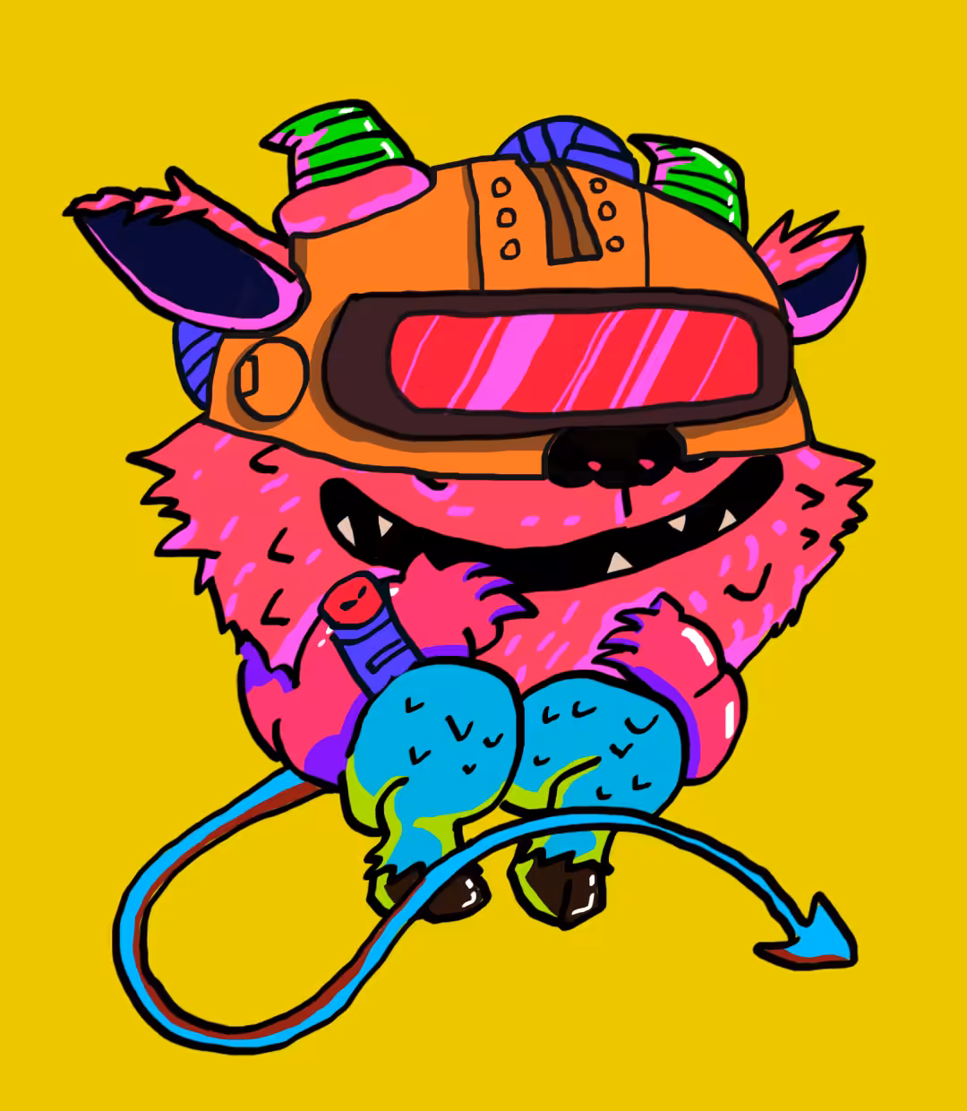 BABY SATAN #23 BABY LASER EYE