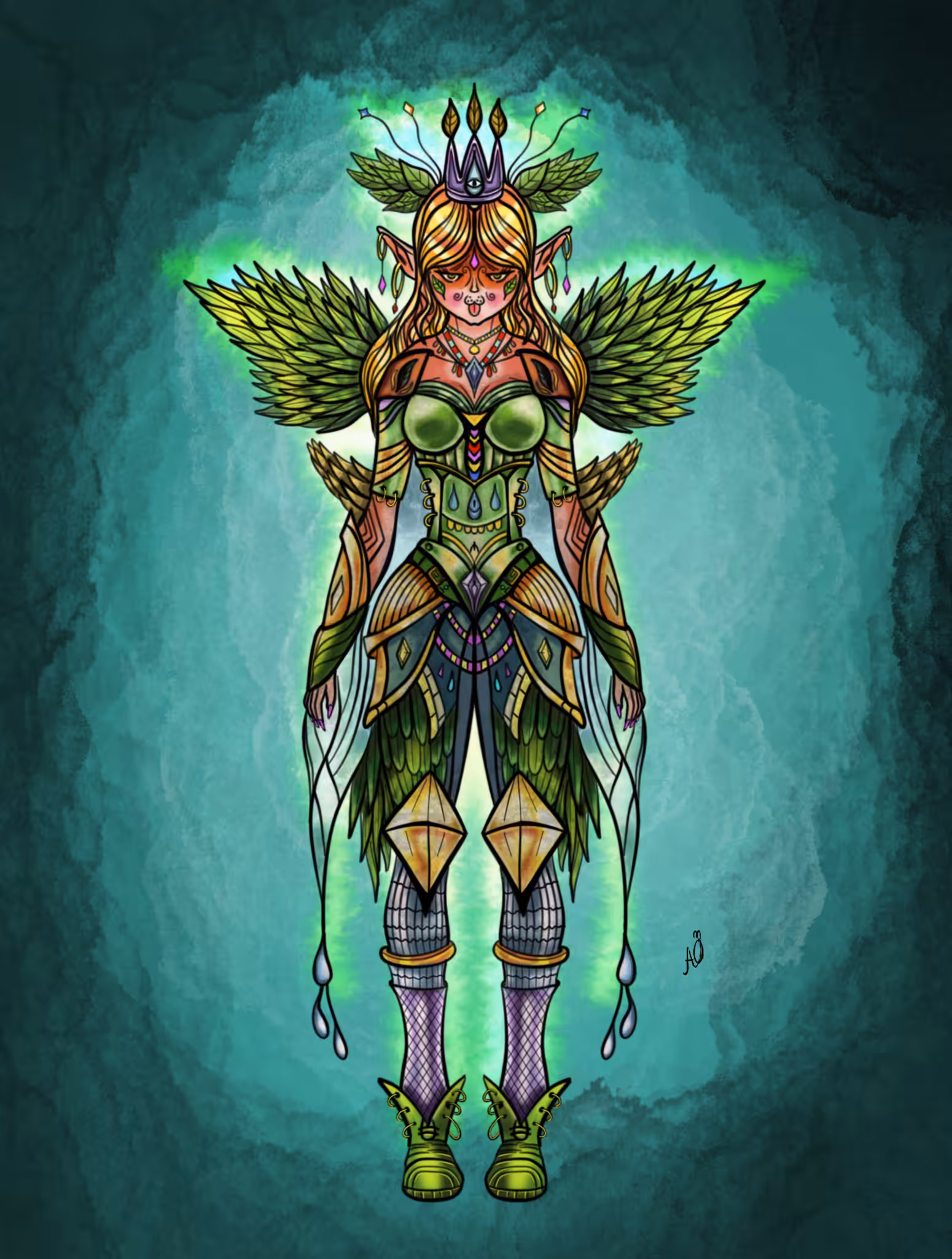 Druid Elf Girl