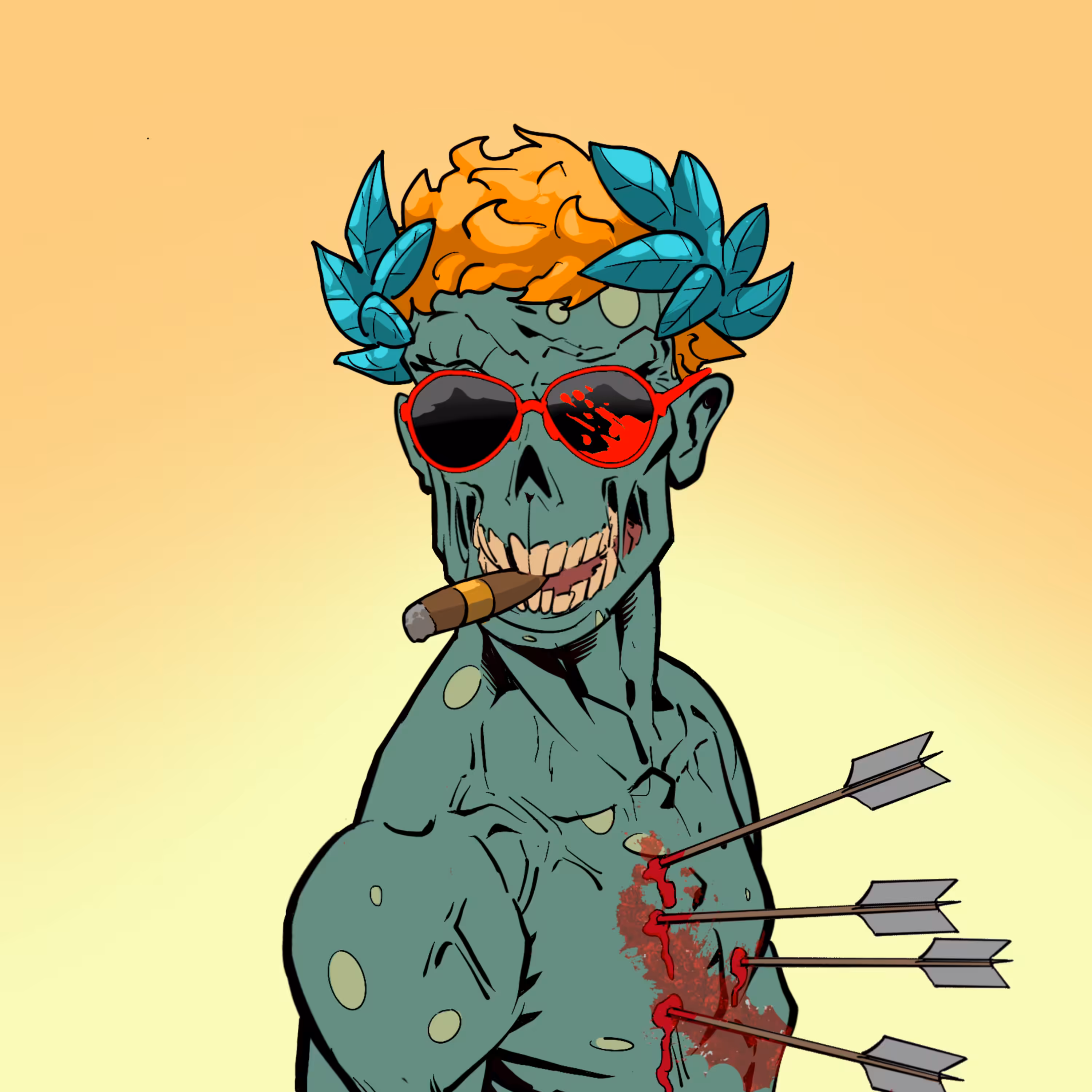 GlieseZombiesPFPs: GlieseZombiePFP #3247