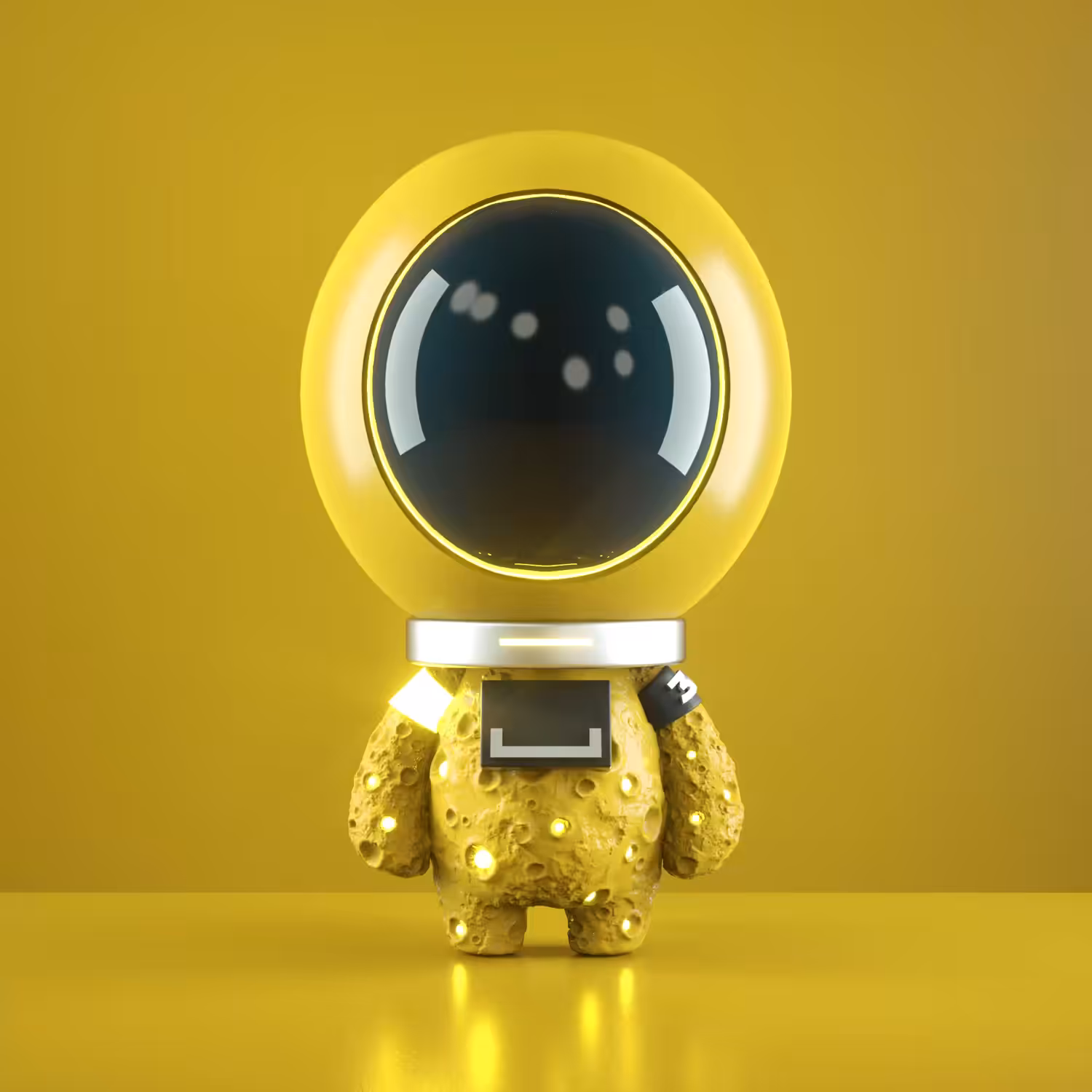 Astronaut #30 Moon Rabbit
