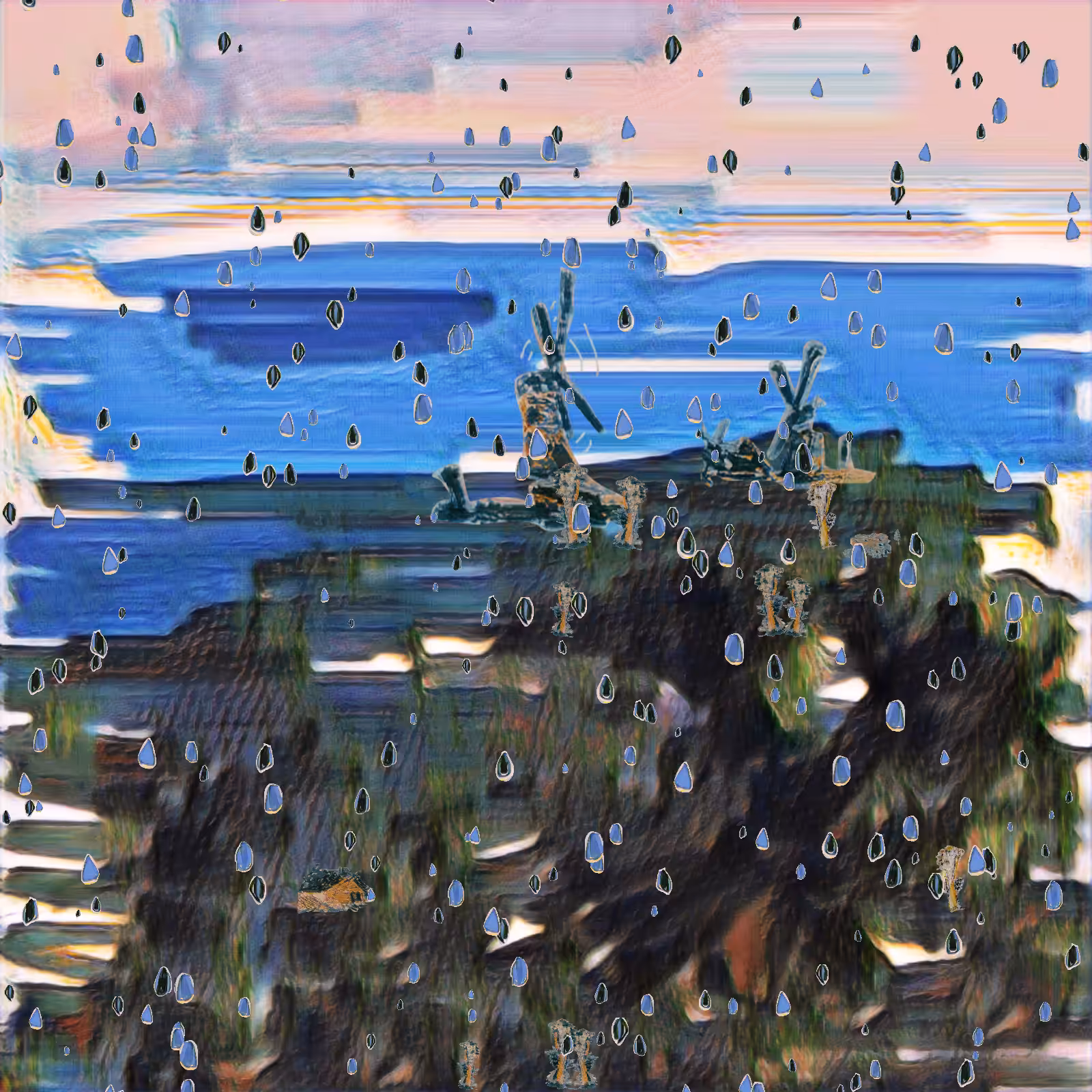 Painted Rain #7