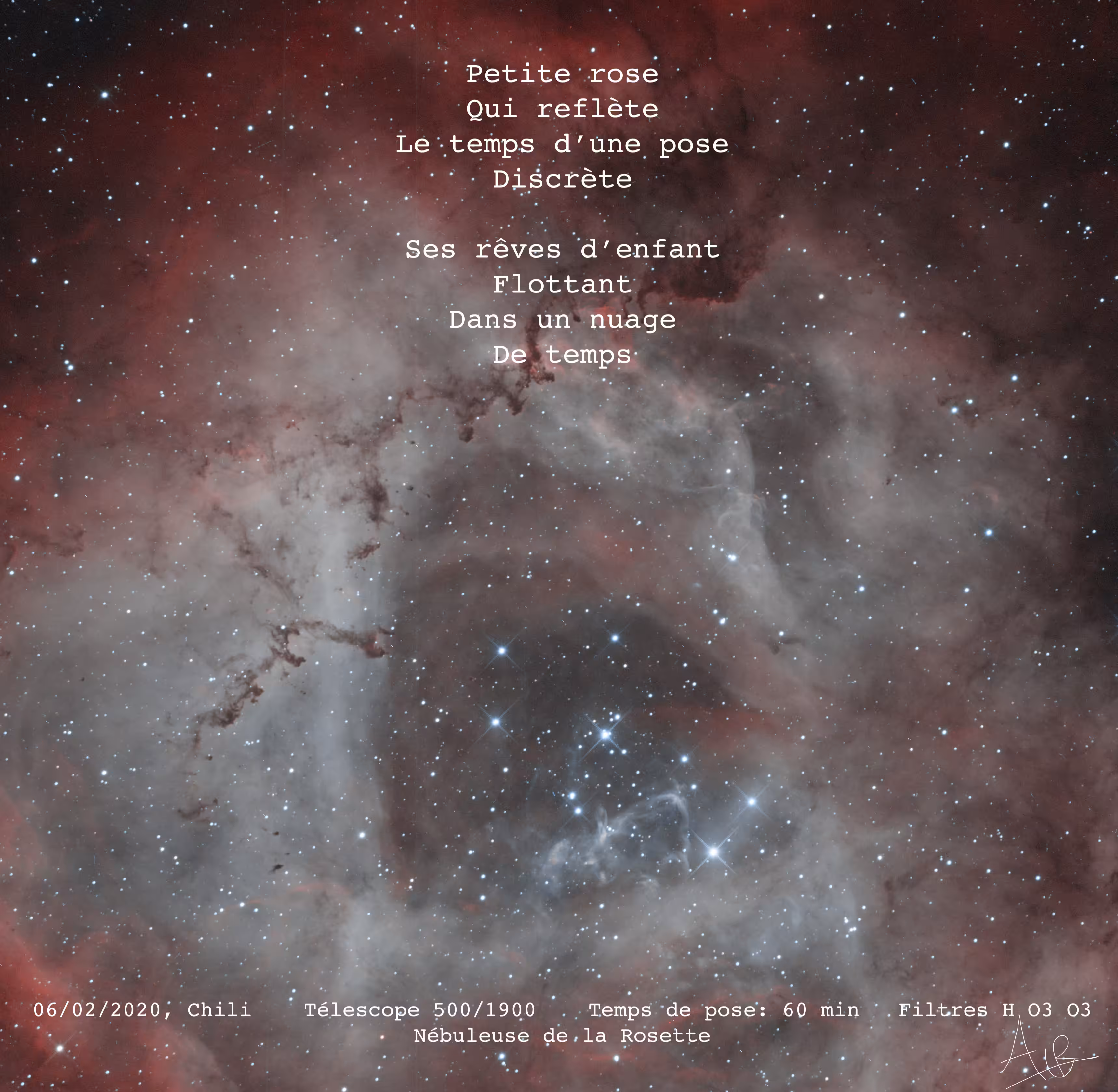 Astro-poème: Rosette