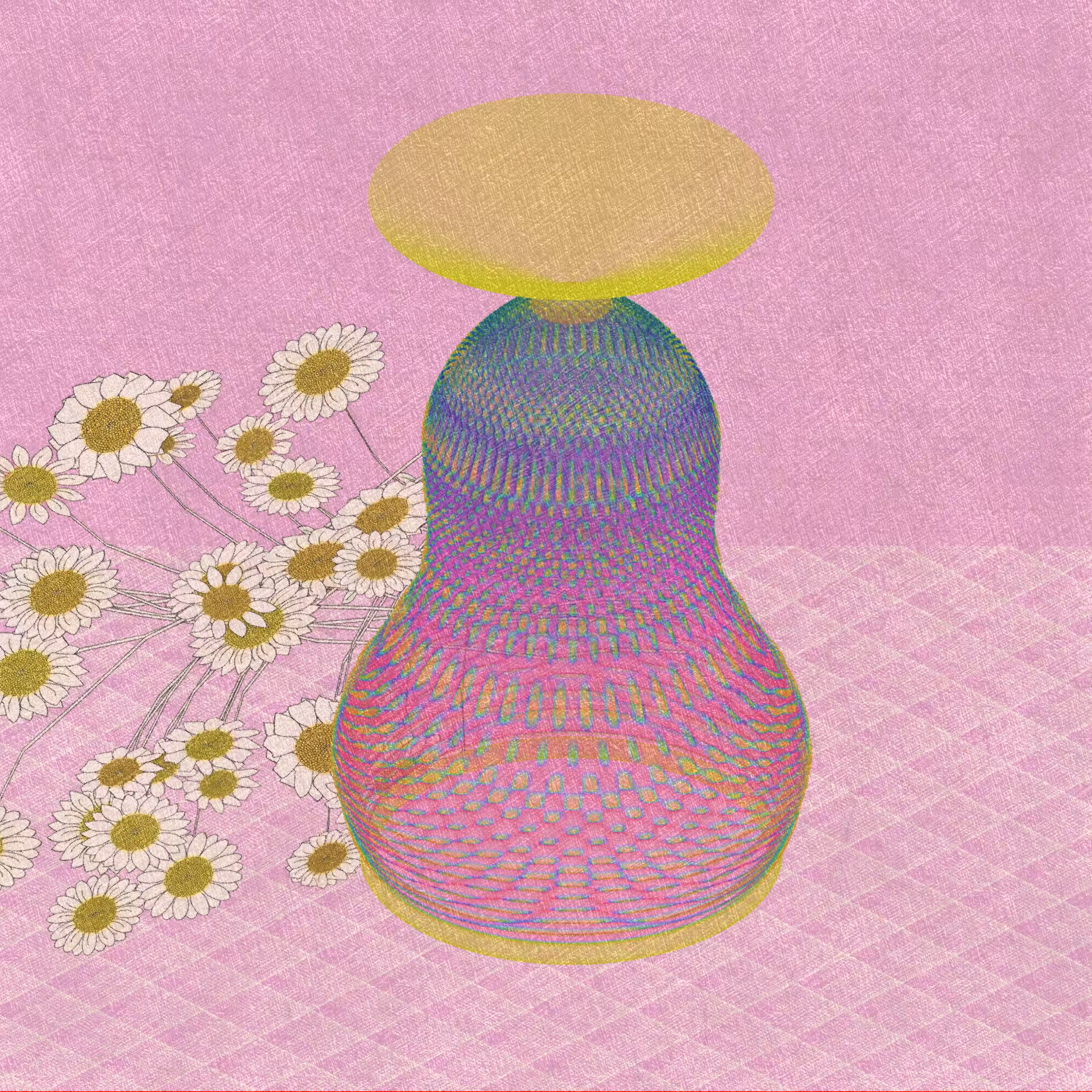 Vases and Daisies #25