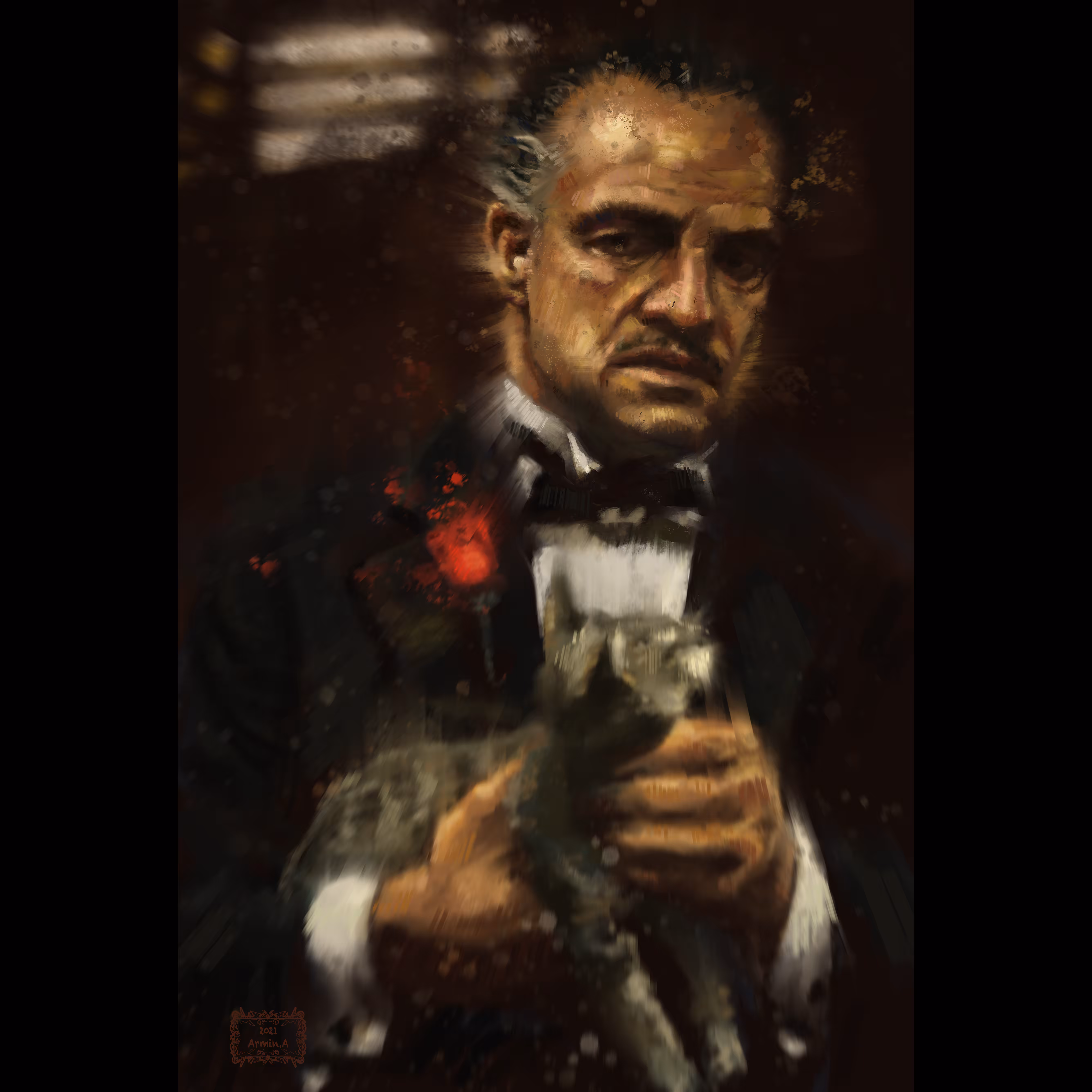 God Father ( played by Marlon Brando )