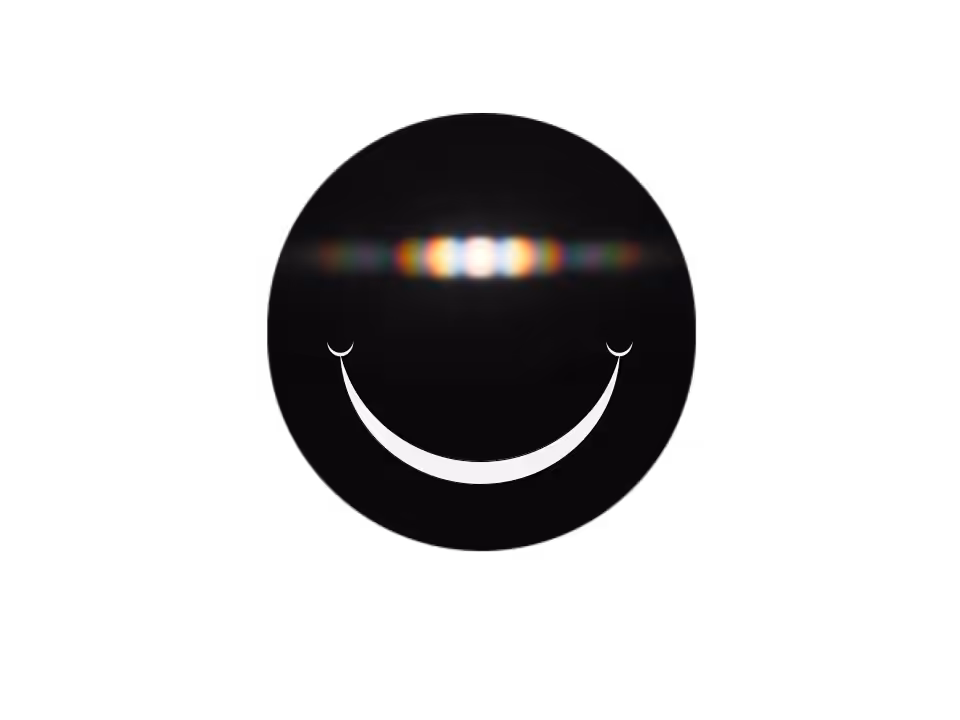 Double Slit Smiley Face